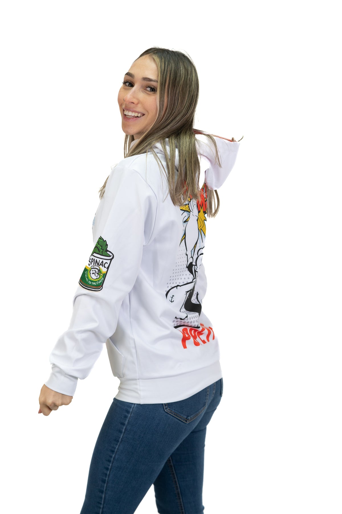 OTSO Hoodie - Popeye Pop Art – Produktansicht 6