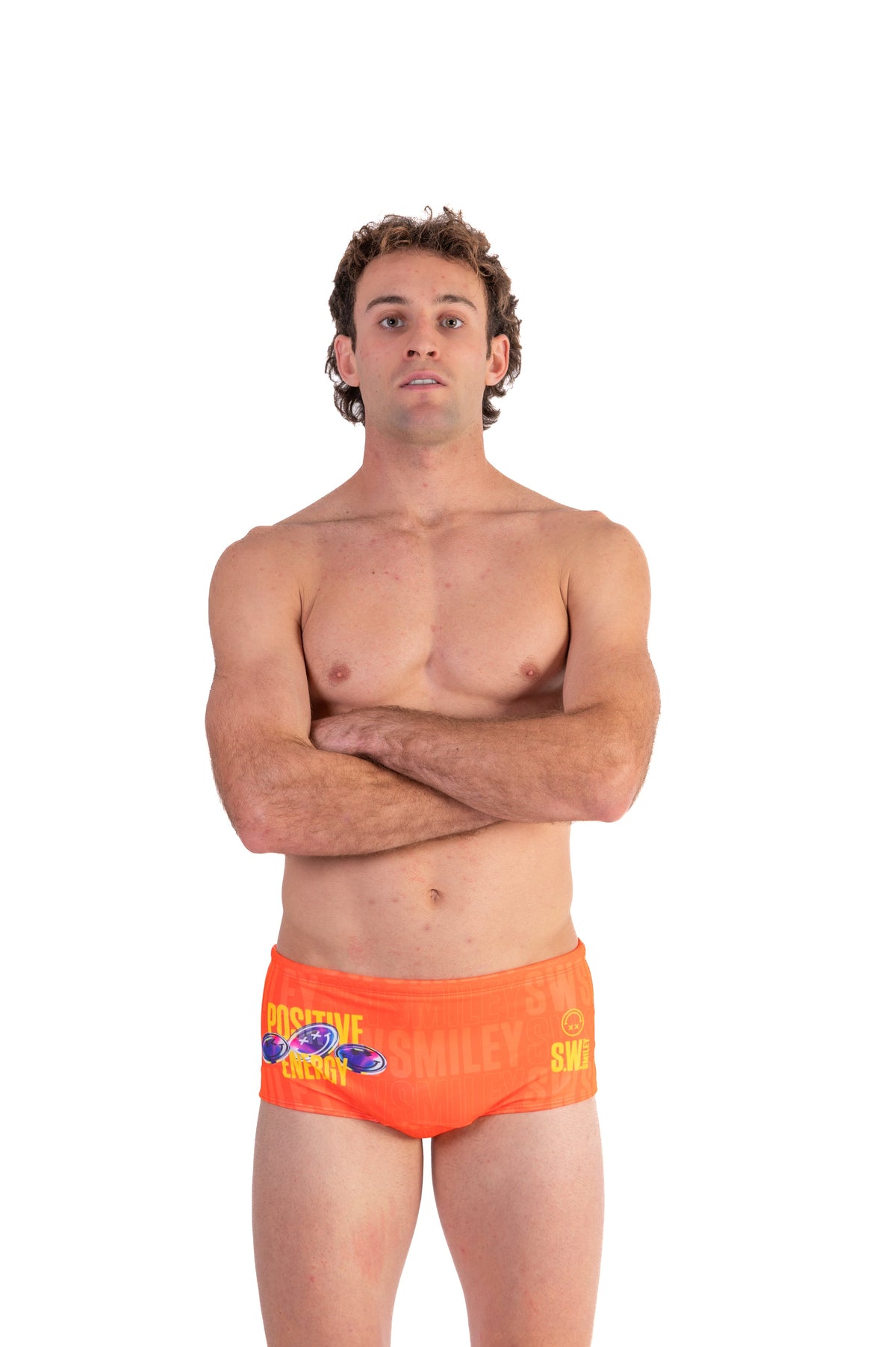 OTSO Herren Badehose Trunk - S.W.Smiley Sensoral Shimmer – Produktansicht 4