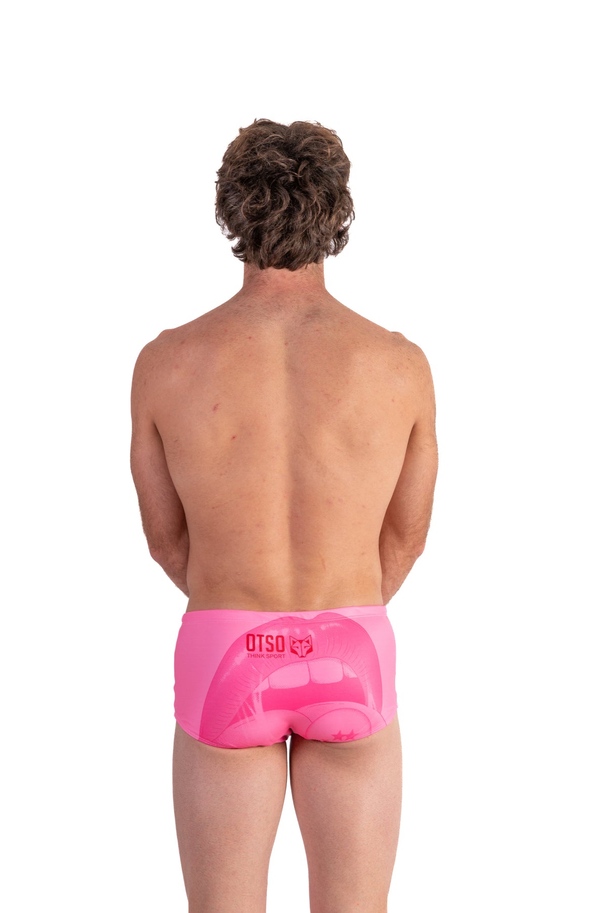 OTSO Herren Badehose Trunk - S.W.Smiley Hella Good – Produktansicht 7