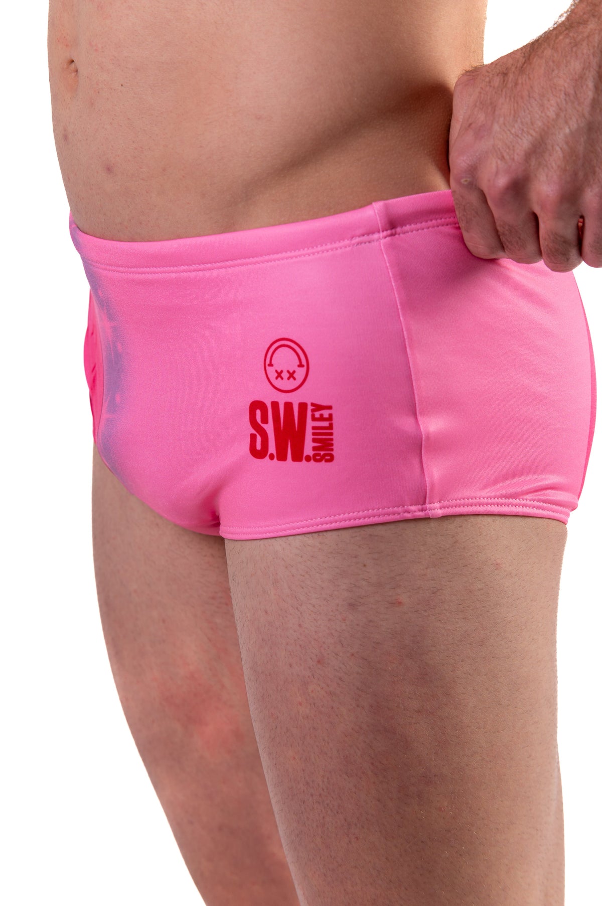 OTSO Herren Badehose Trunk - S.W.Smiley Hella Good – Produktansicht 8