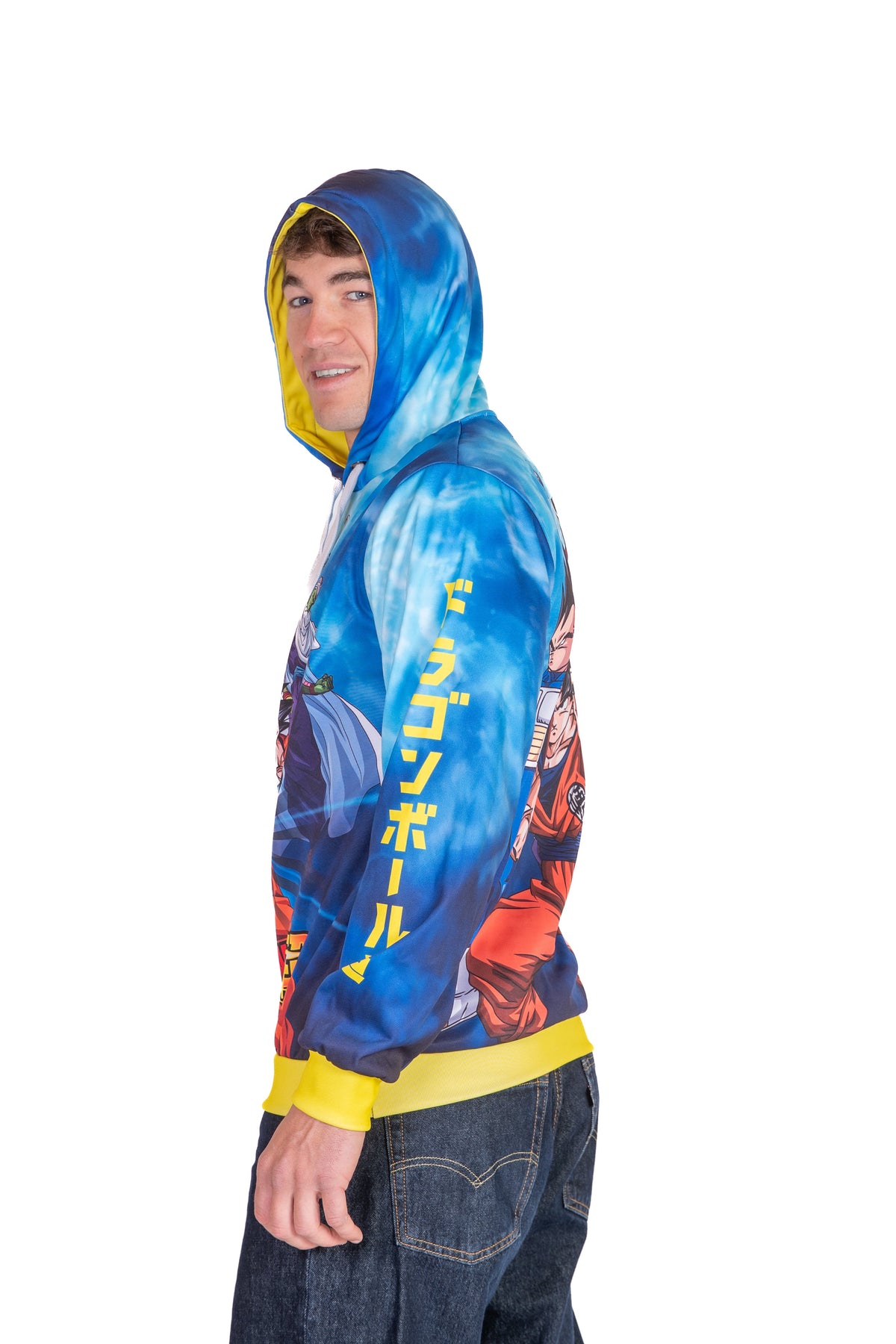 OTSO Hoodie - Dragon Ball Super Goku Vegeta – Produktansicht 6