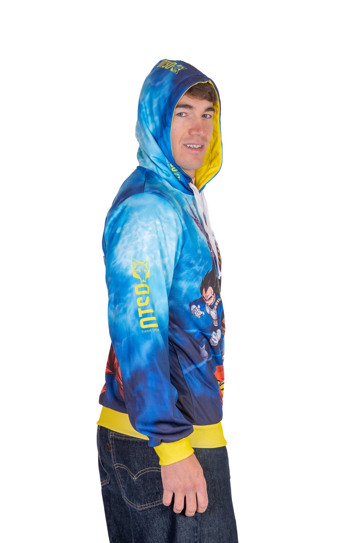 OTSO Hoodie - Dragon Ball Super Goku Vegeta – Produktansicht 7