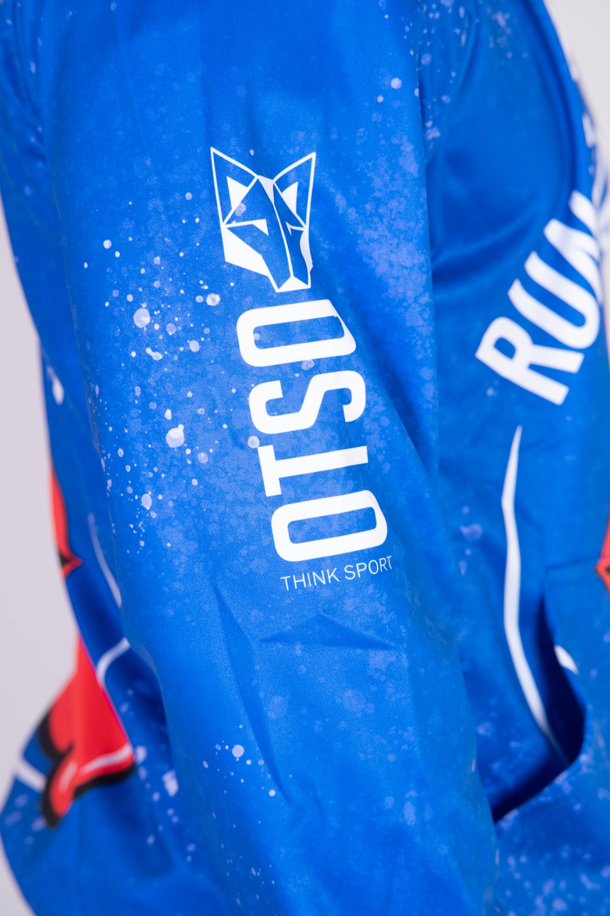 OTSO Hoodie - Running Stones Blue – Produktansicht 11