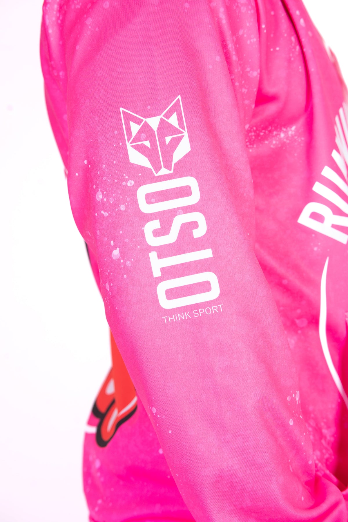 OTSO Hoodie - Running Stones Pink – Produktansicht 20