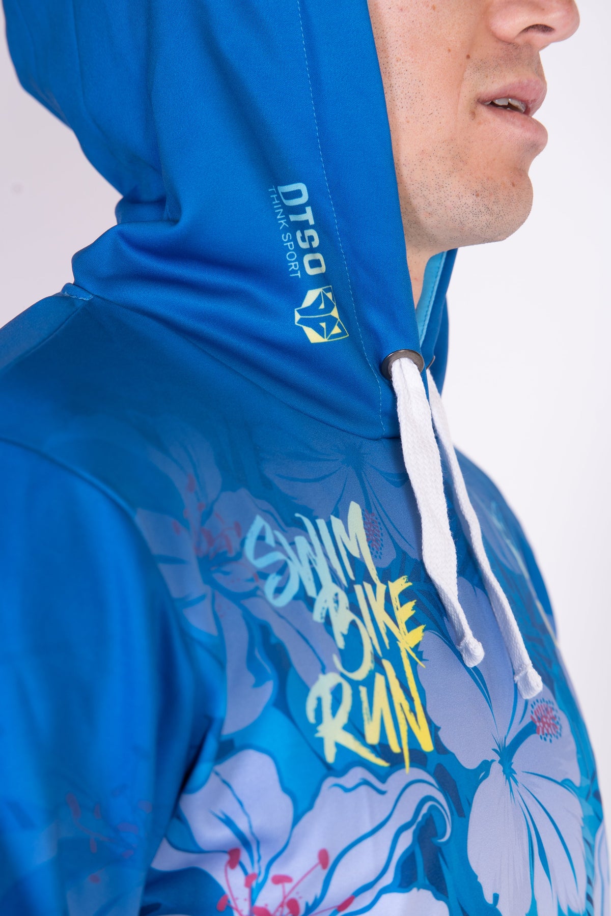 OTSO Hoodie - Swim Bike Run Flower – Produktansicht 9