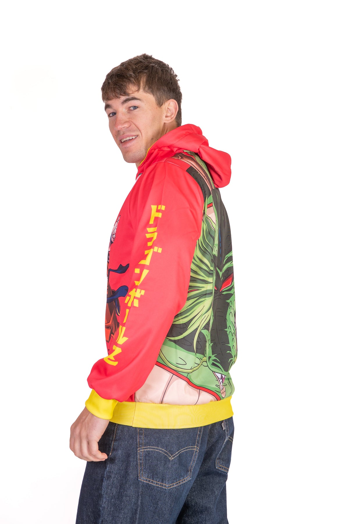 OTSO Hoodie - Dragon Ball Z Goku Shenron – Produktansicht 7