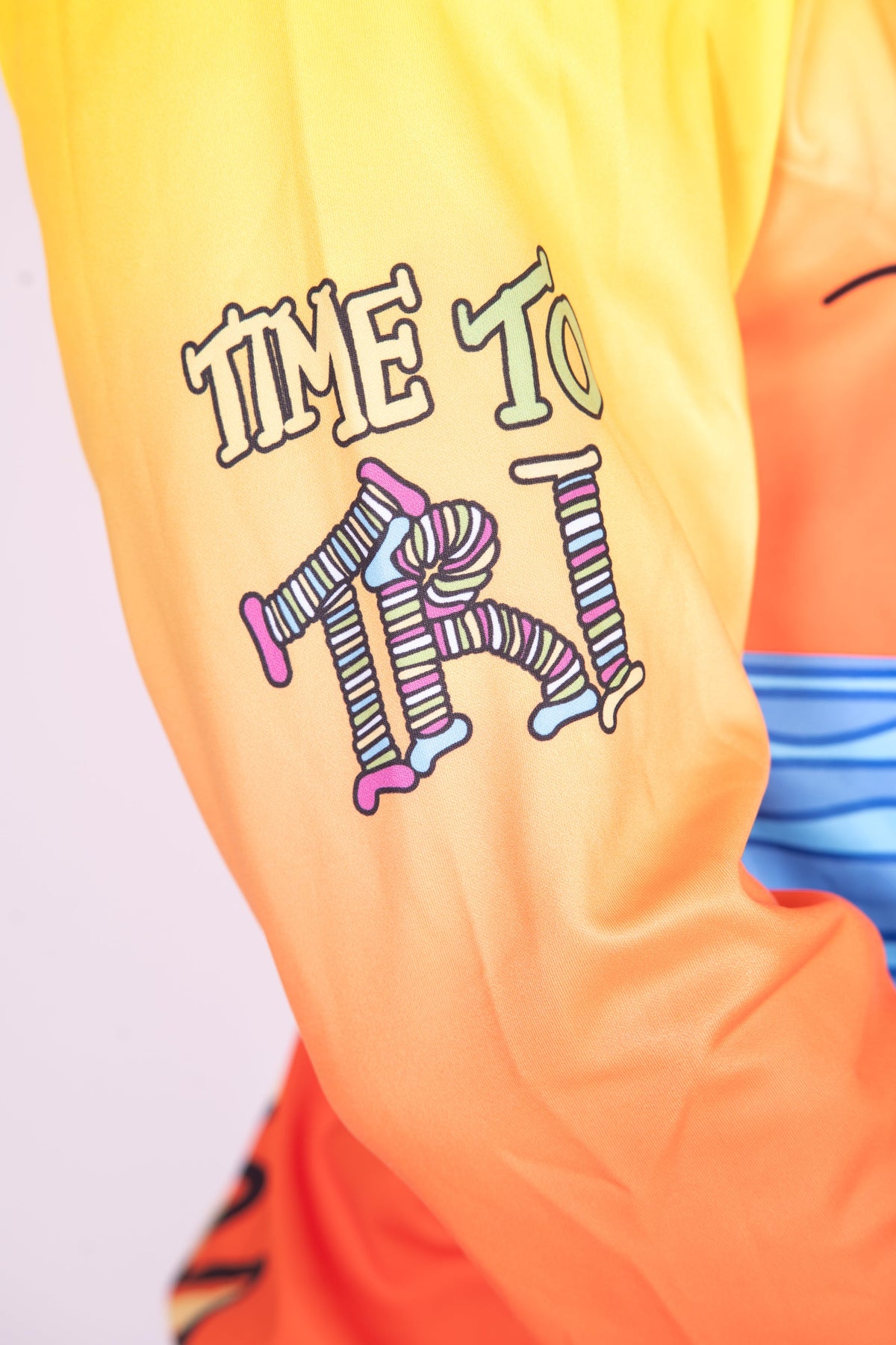 OTSO Hoodie - Time to tri Man Bike – Produktansicht 12