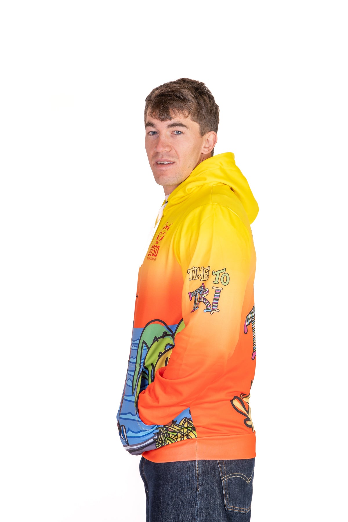 OTSO Hoodie - Time to tri Man Run – Produktansicht 5
