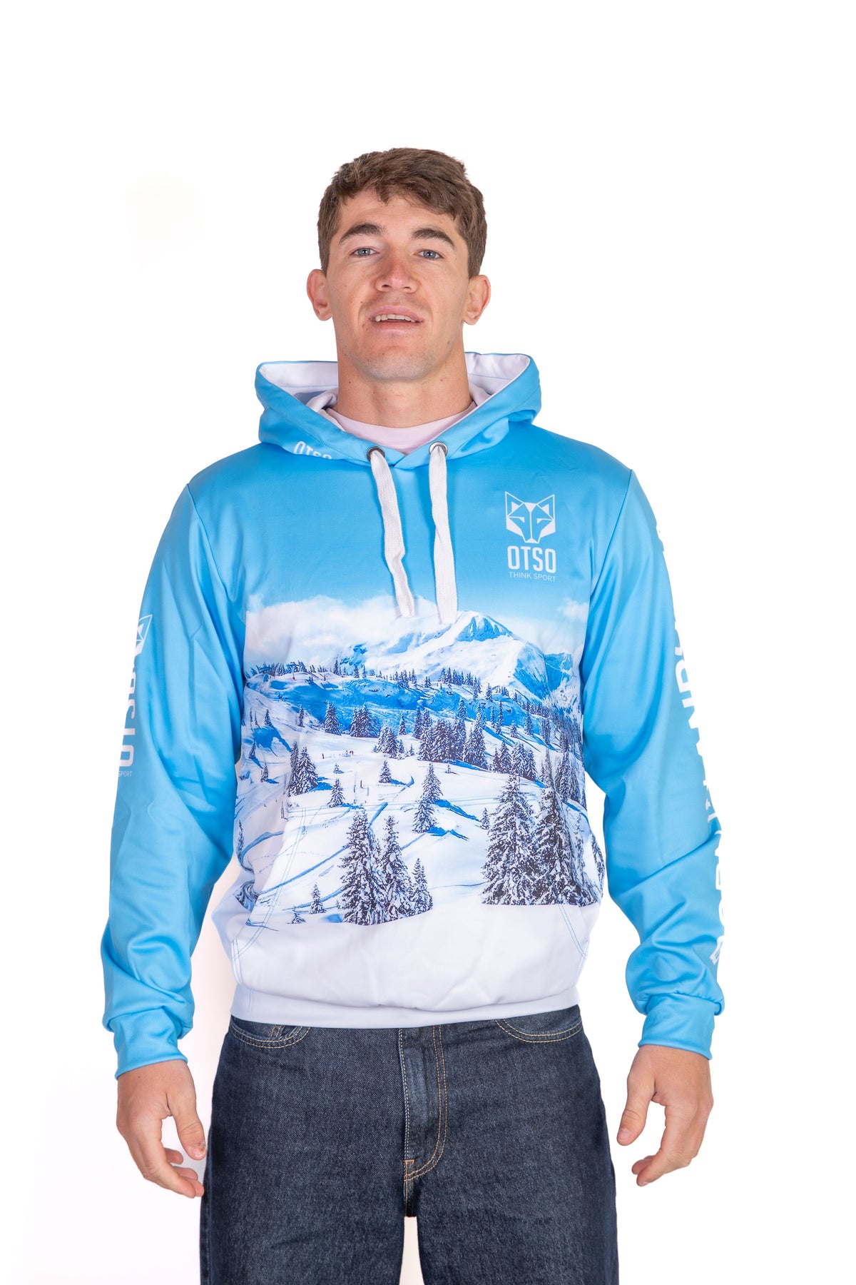 OTSO Hoodie - Snow Forest – Produktansicht 4