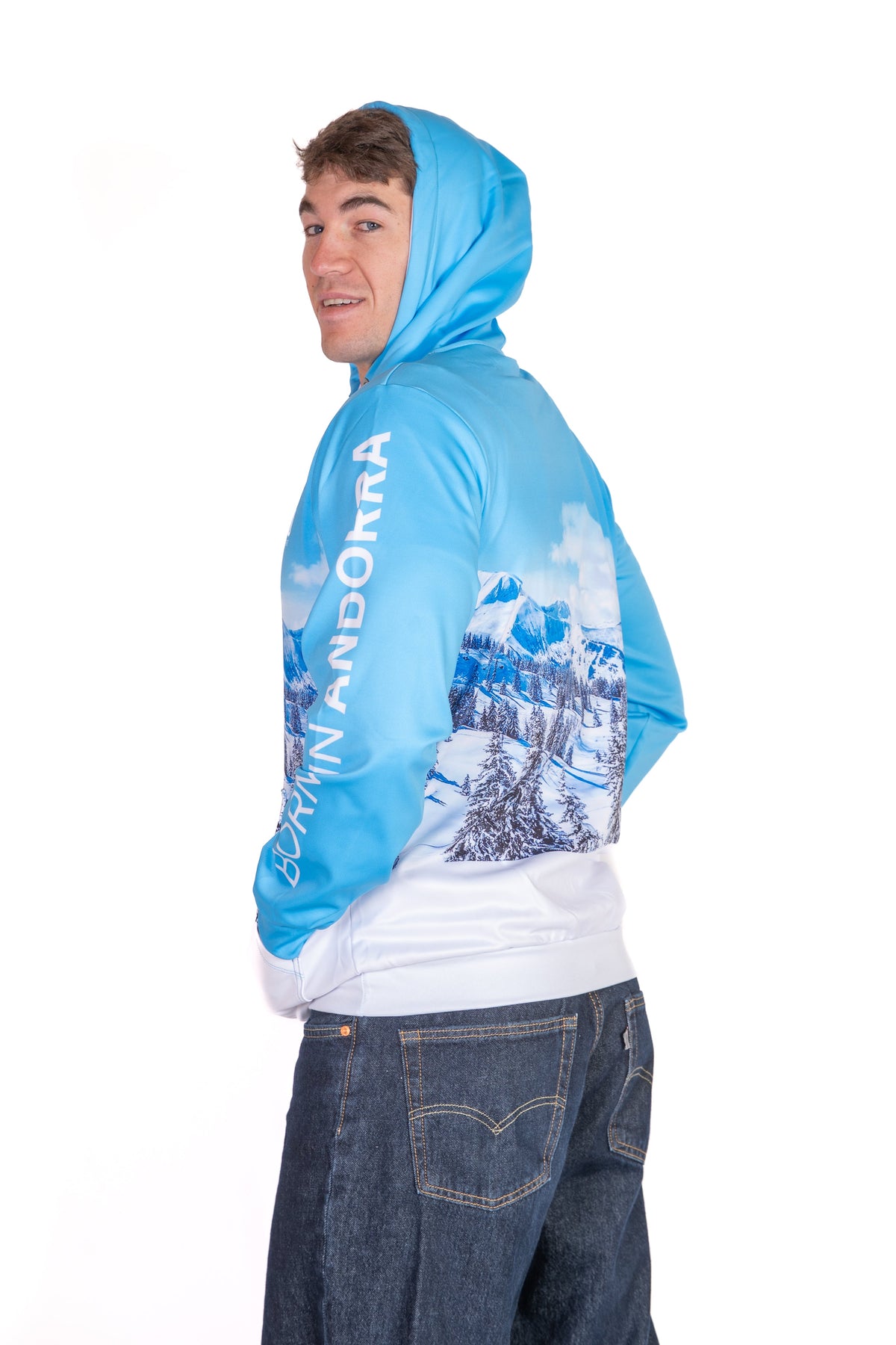 OTSO Hoodie - Snow Forest – Produktansicht 7