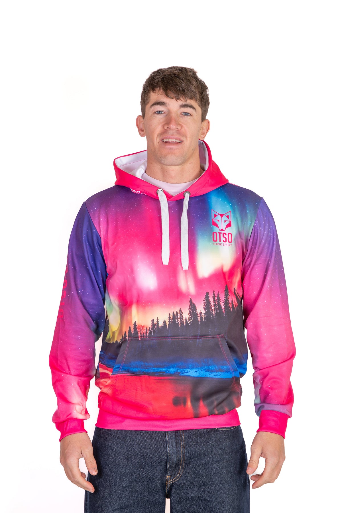OTSO Hoodie - Auroras boreales – Produktansicht 4
