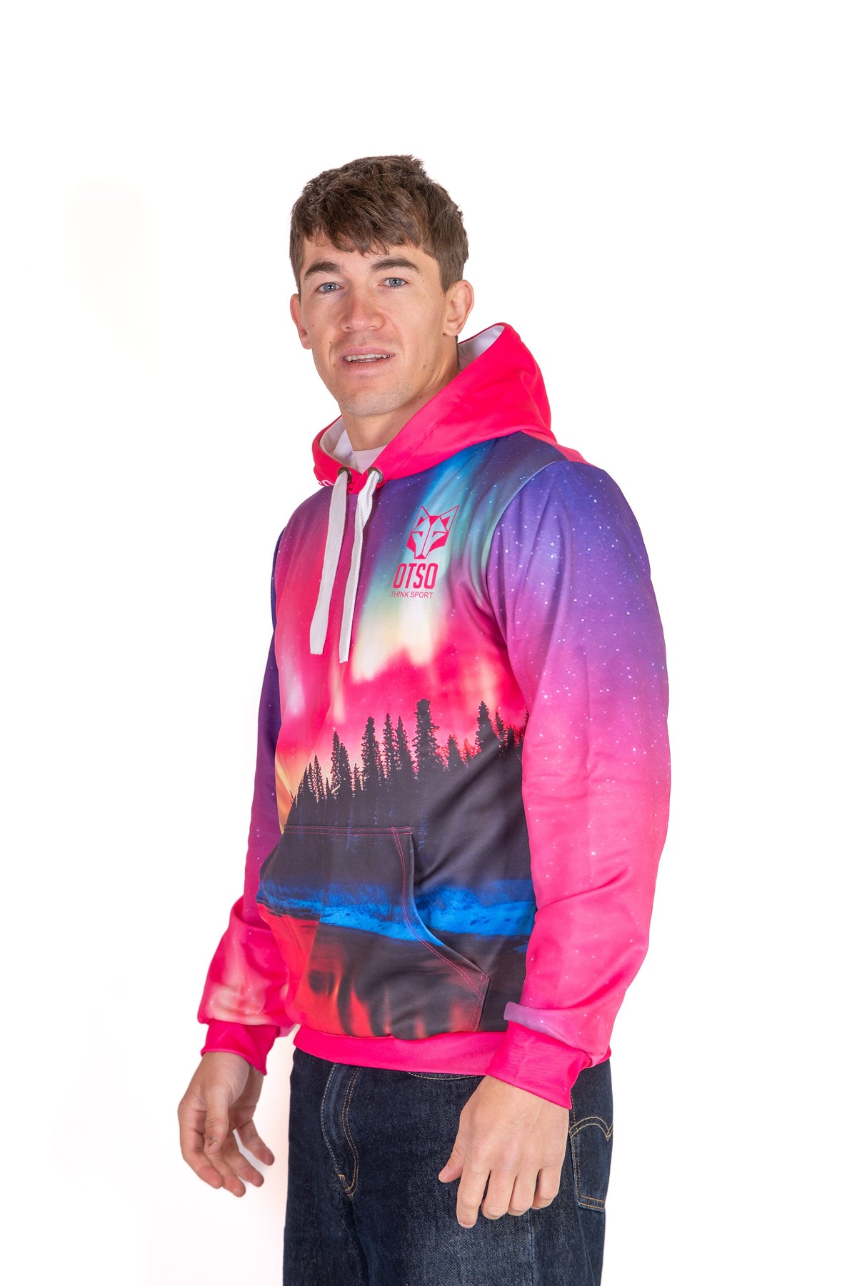 OTSO Hoodie - Auroras boreales – Produktansicht 5