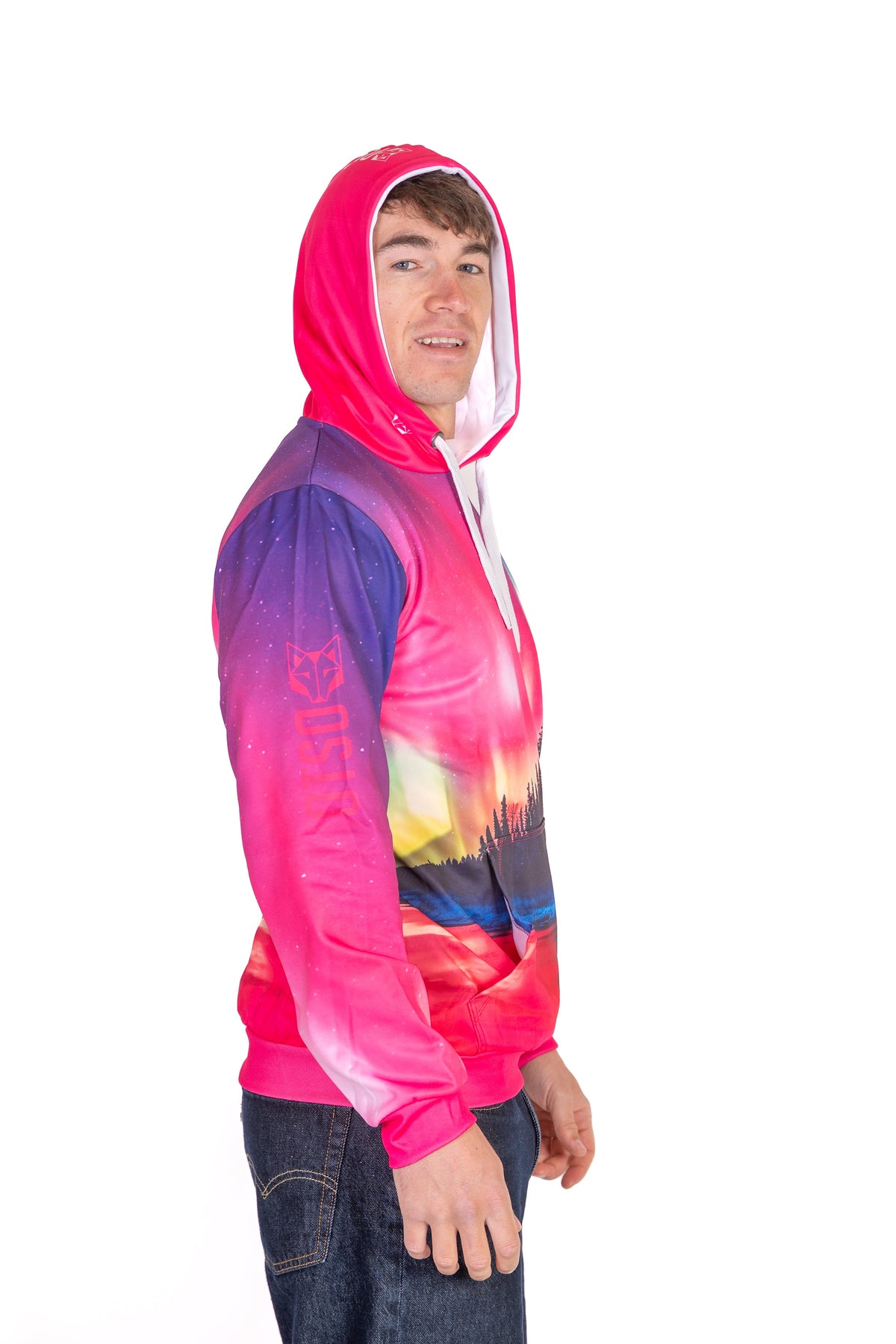 OTSO Hoodie - Auroras boreales – Produktansicht 7