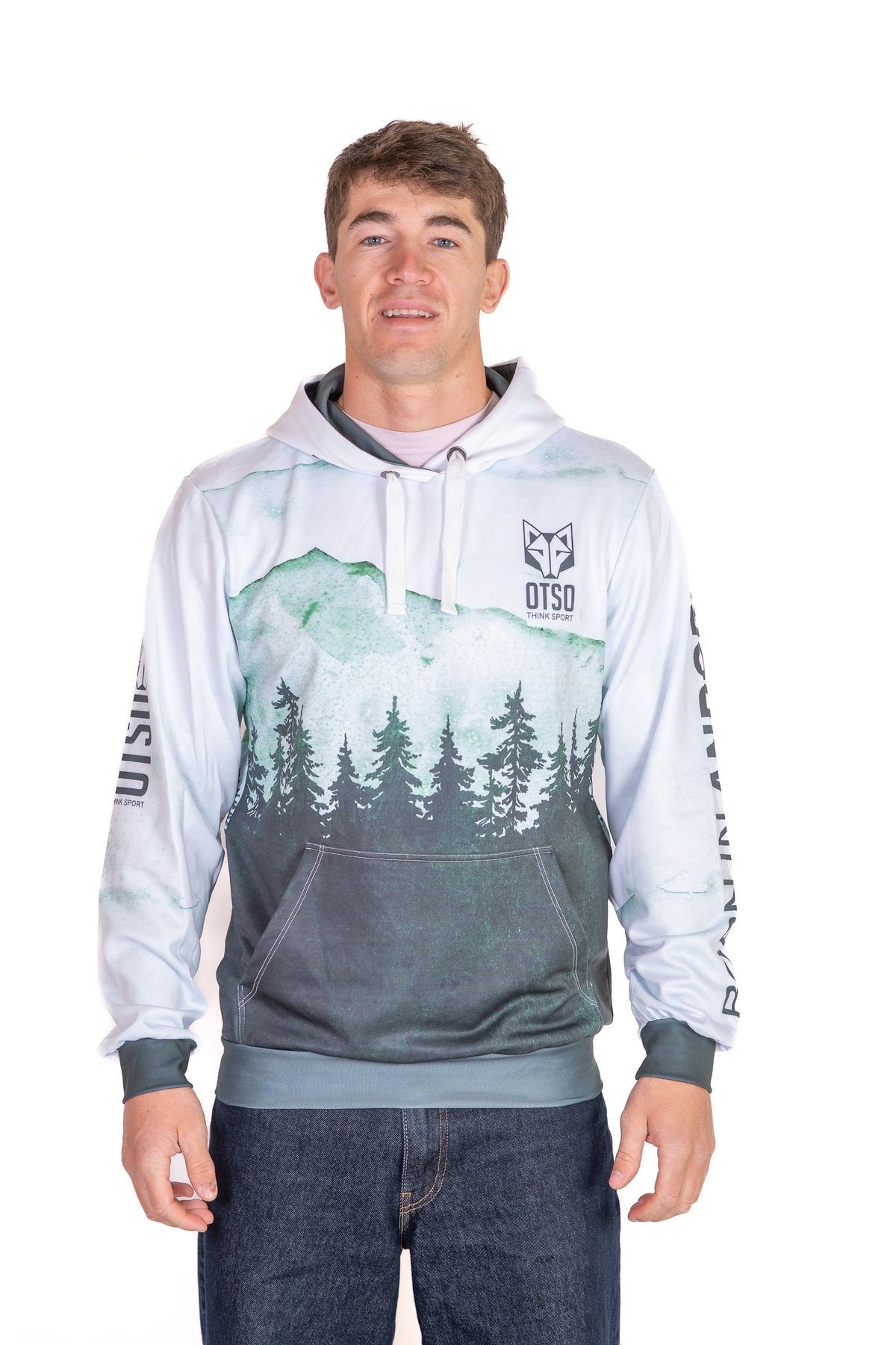 OTSO Hoodie - Green Forest – Produktansicht 4