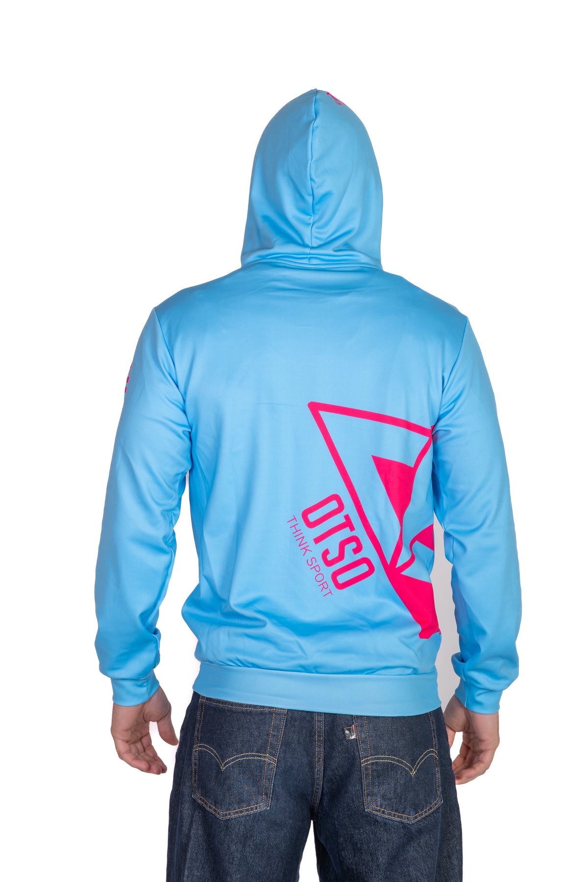 OTSO Hoodie - Light Blue & Pink – Produktansicht 8