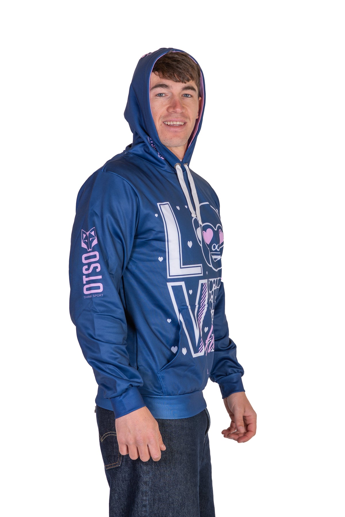 OTSO Hoodie - Emoji Love First – Produktansicht 16