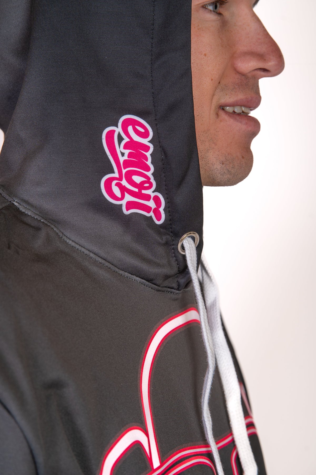 OTSO Hoodie - Emoji Monkey Neon – Produktansicht 10