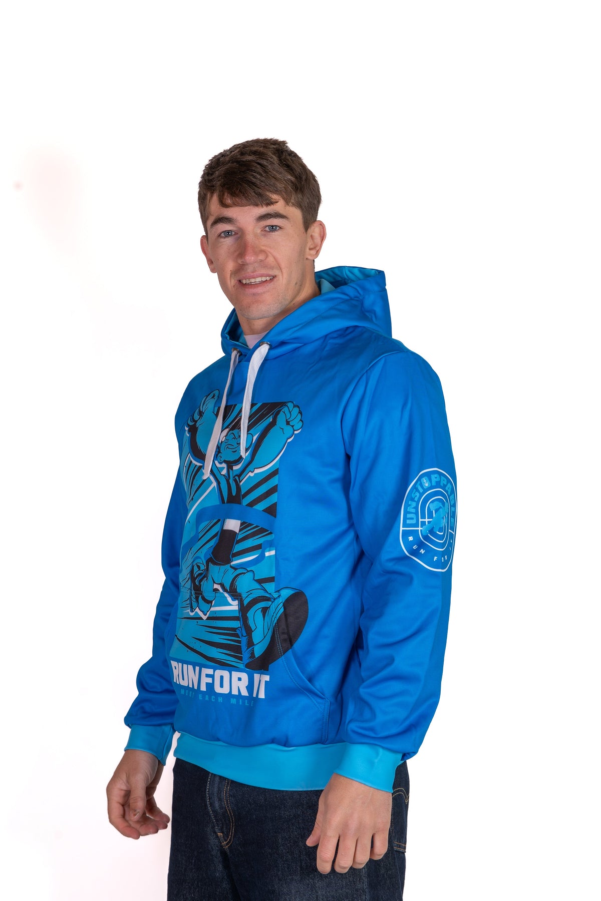 OTSO Hoodie - Popeye Run For It – Produktansicht 5