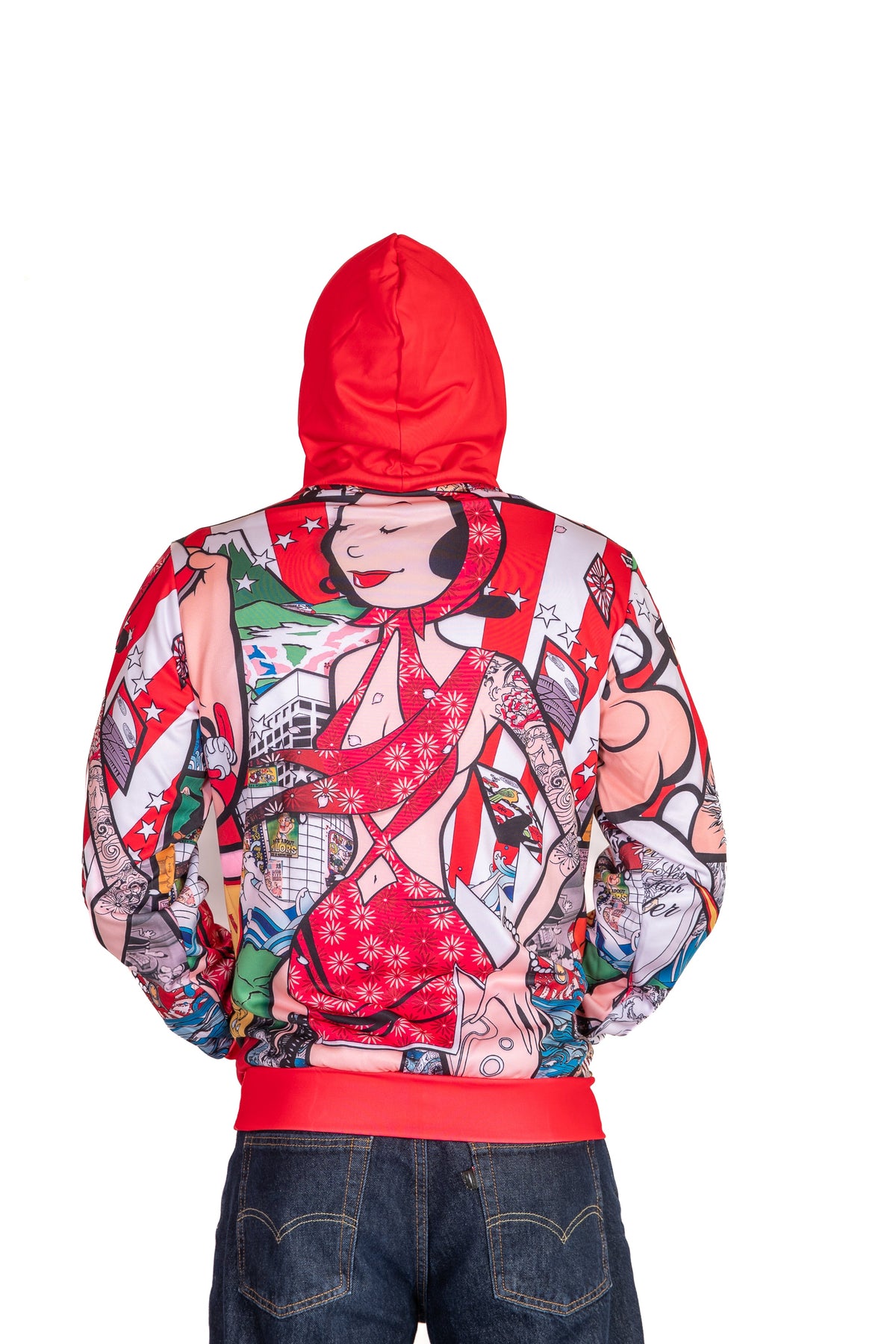 OTSO Hoodie - Popeye Art Show – Produktansicht 8