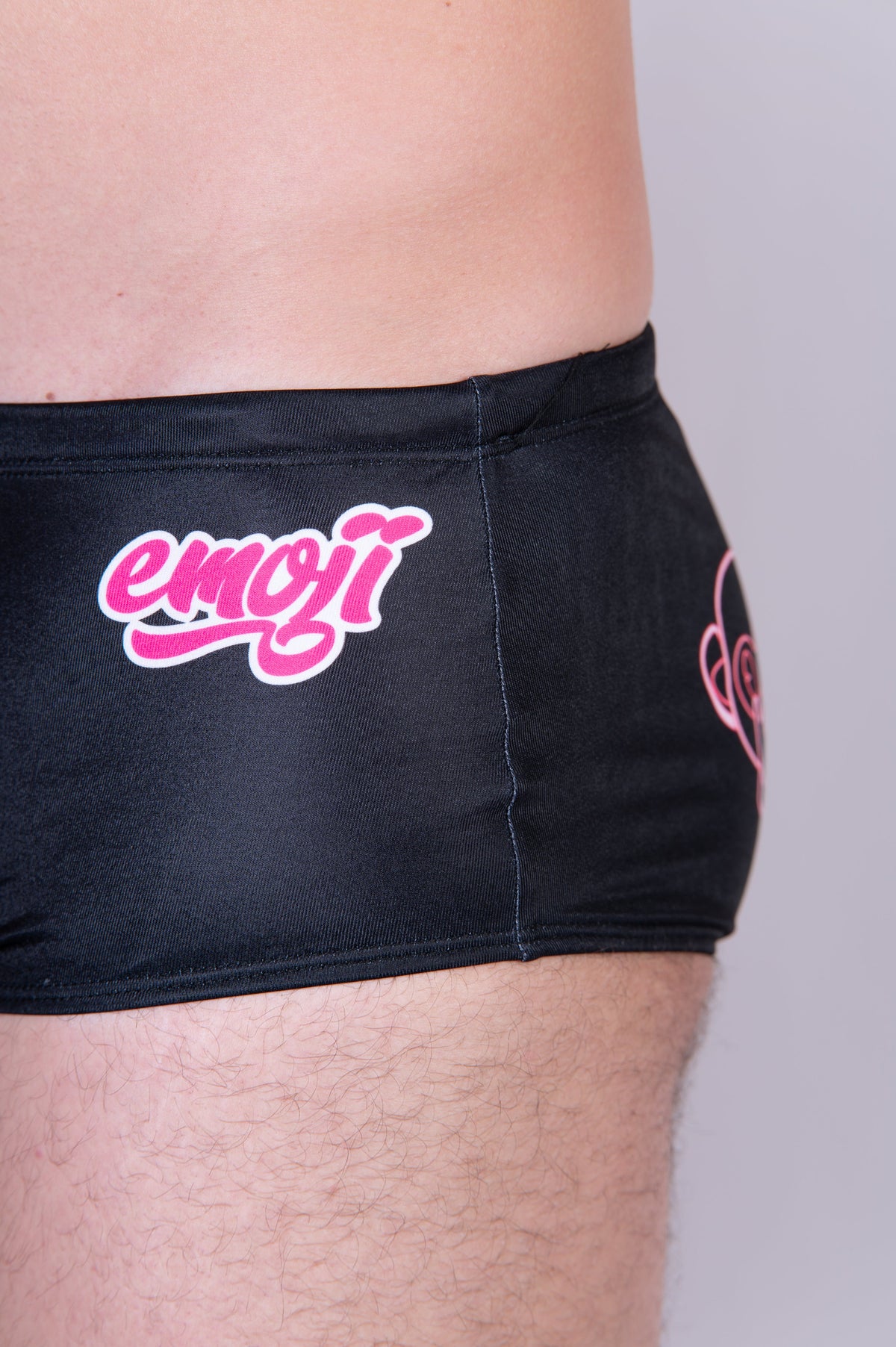 OTSO Herren Badehose Trunk - Emoji Monkey Neon – Produktansicht 11