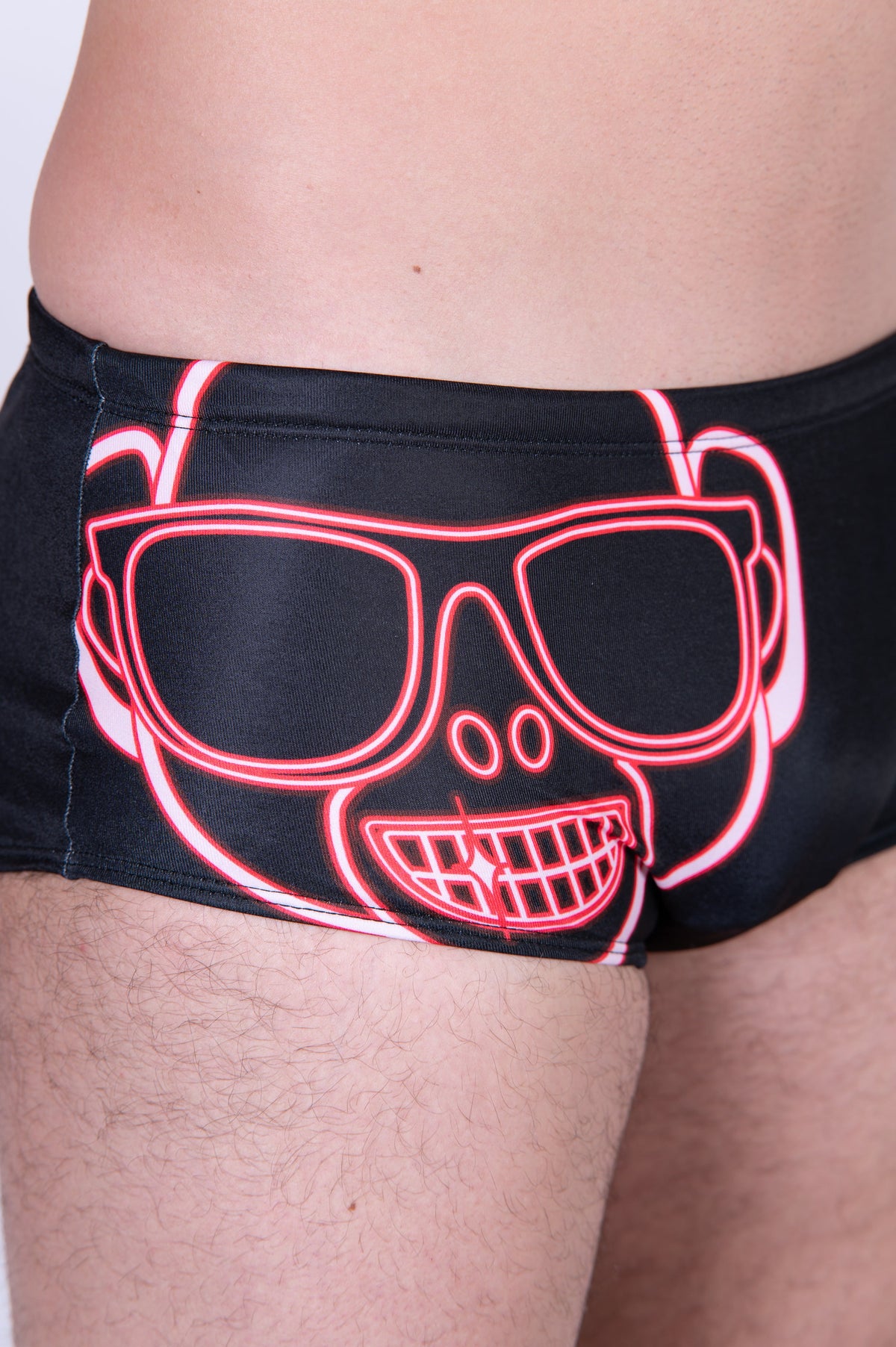 OTSO Herren Badehose Trunk - Emoji Monkey Neon – Produktansicht 9