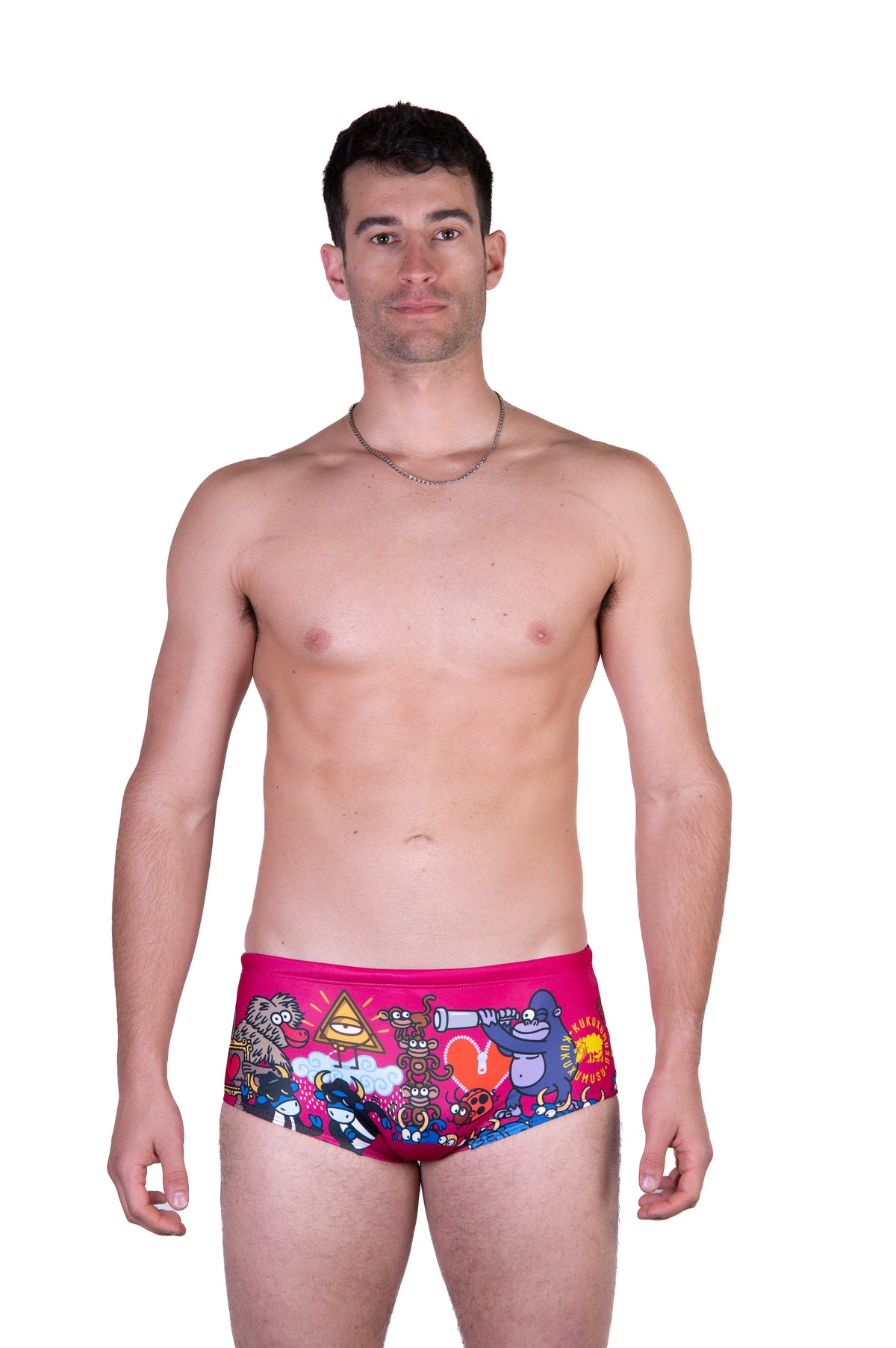 OTSO Herren Badehose Trunk - Kukuxumusu Mix Kuku – Produktansicht 4
