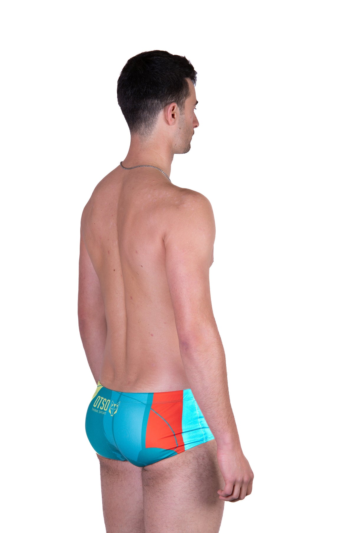 OTSO Herren Badehose Trunk - Emoji Panda – Produktansicht 7