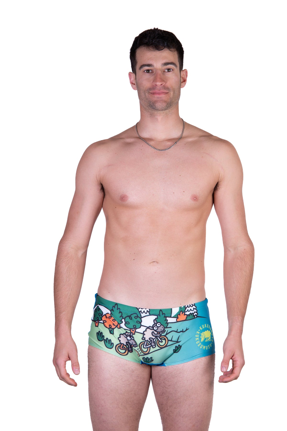 OTSO Herren Badehose Trunk - Kukuxumusu Bike – Produktansicht 4
