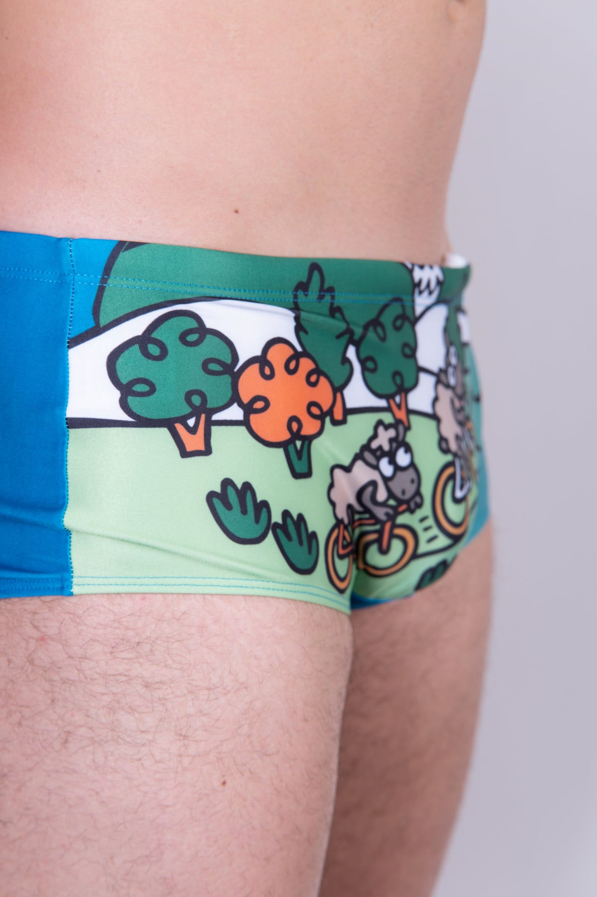 OTSO Herren Badehose Trunk - Kukuxumusu Bike – Produktansicht 10