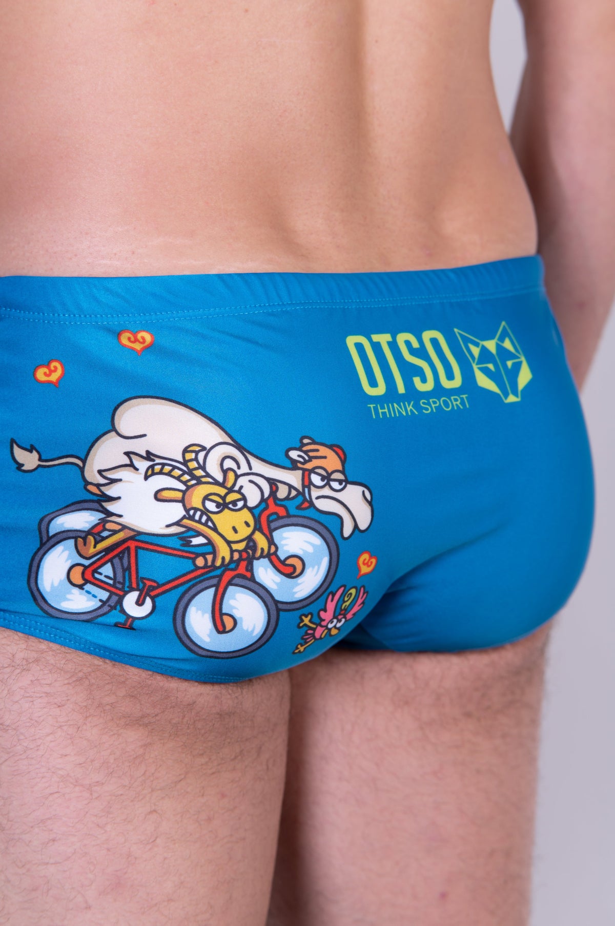 OTSO Herren Badehose Trunk - Kukuxumusu Bike – Produktansicht 11