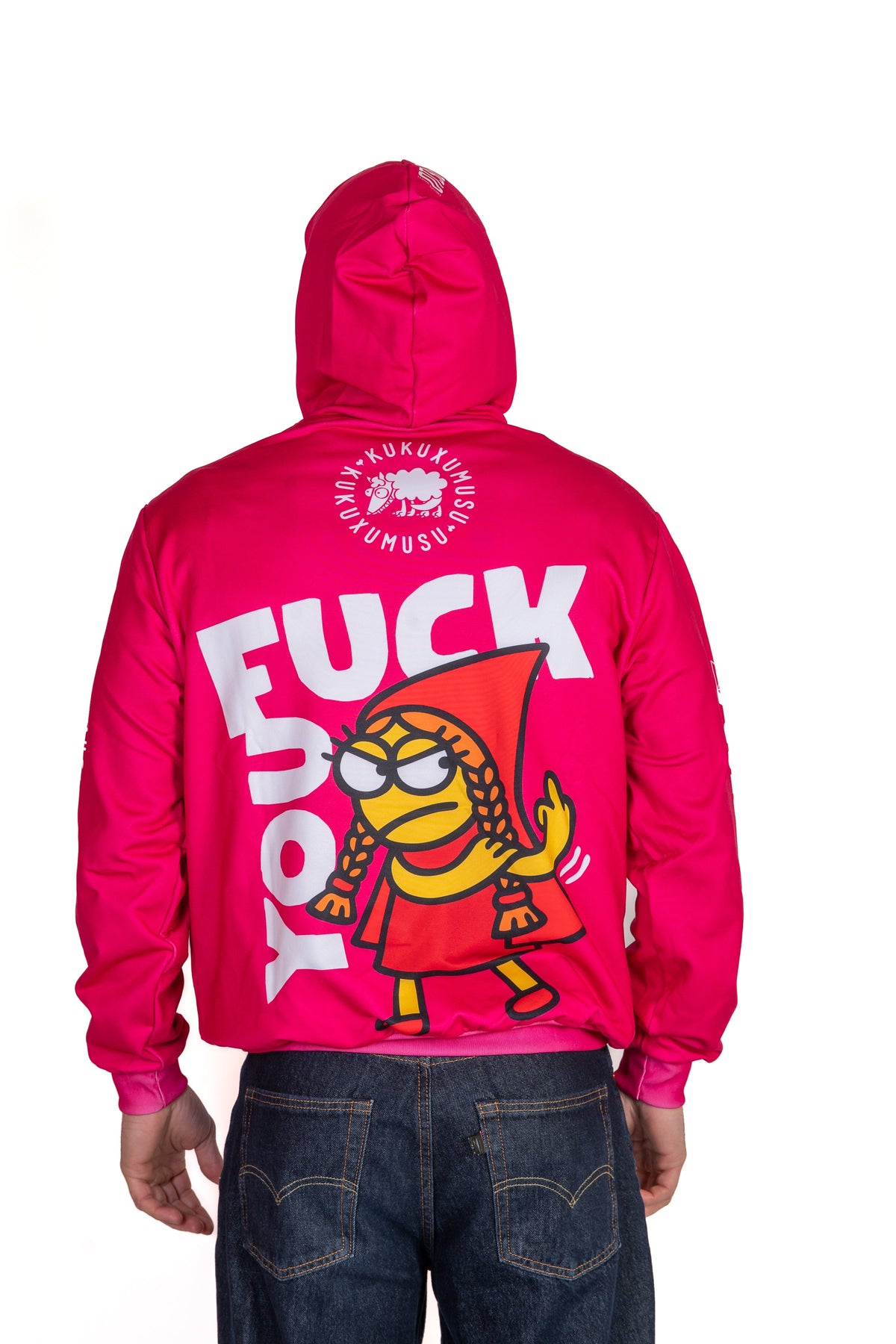 OTSO Hoodie - Kukuxumusu Fuck You! – Produktansicht 17