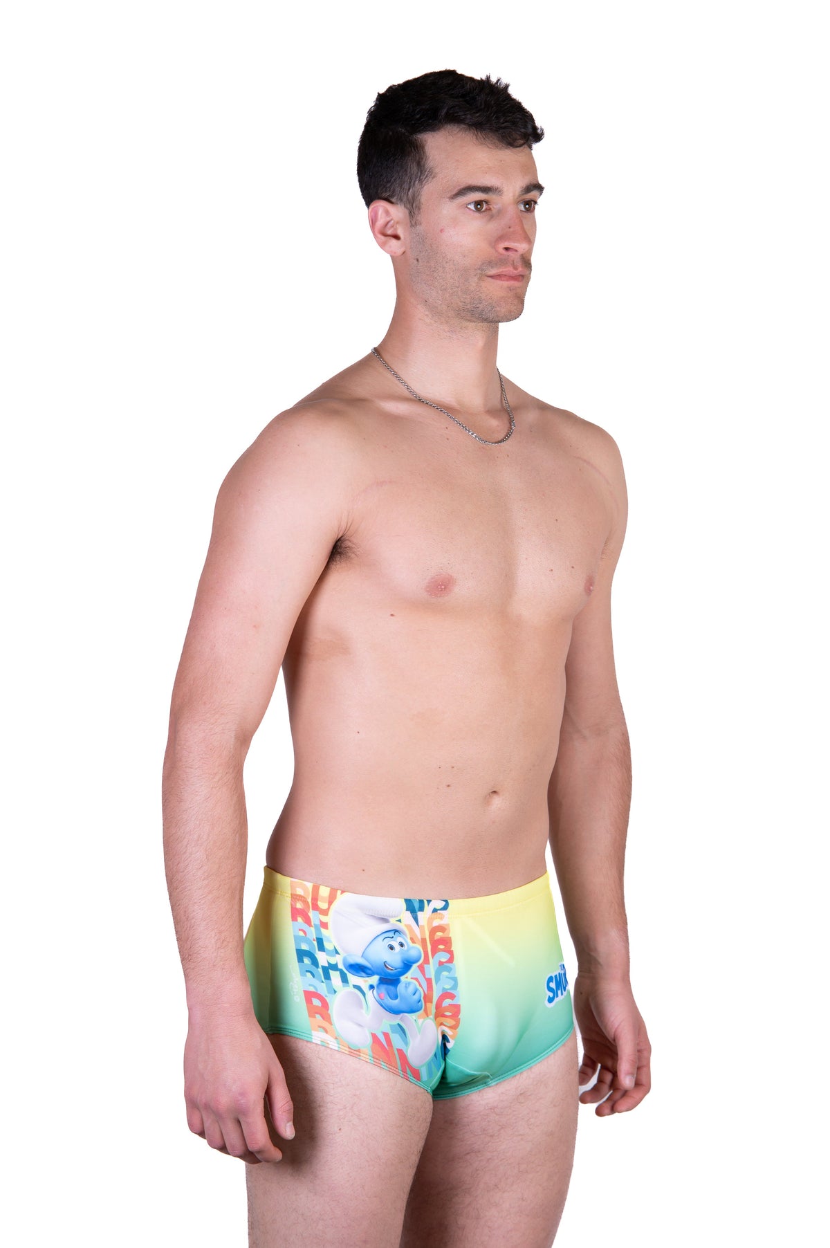OTSO Herren Badehose Trunk - Smurf Running – Produktansicht 5