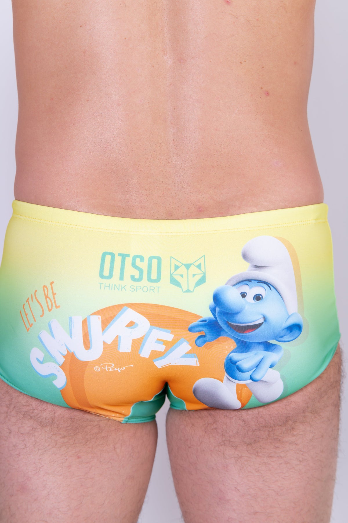 OTSO Herren Badehose Trunk - Smurf Running – Produktansicht 12