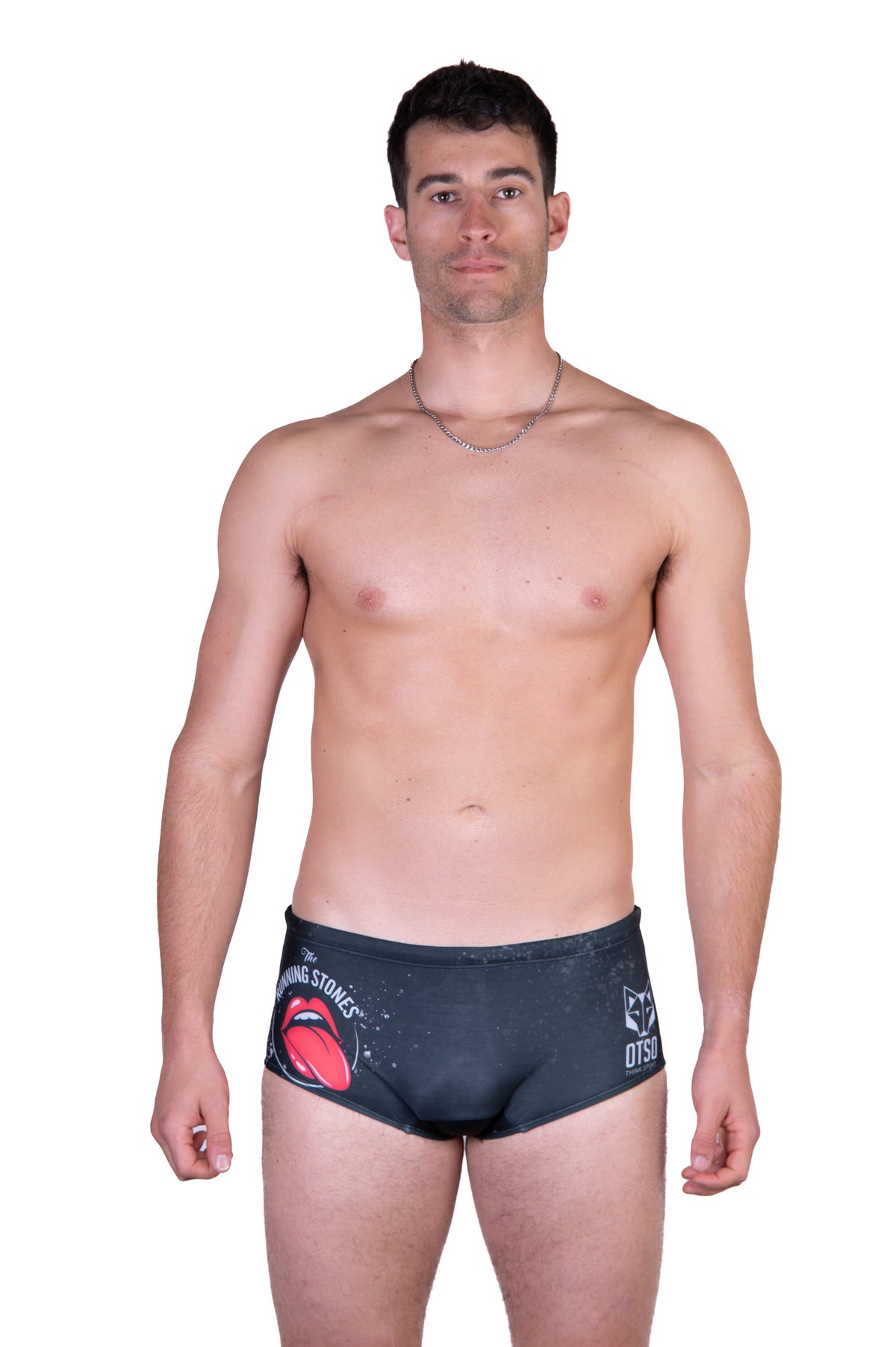 OTSO Herren Badehose Trunk - Running Stones – Produktansicht 4