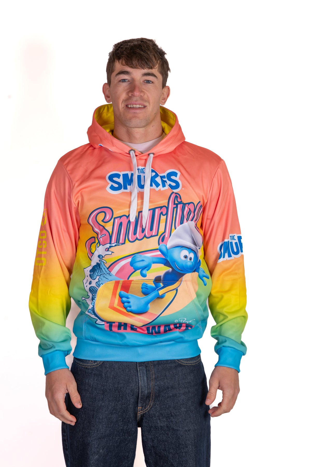 OTSO Hoodie - Smurfs Smurfing Men – Produktansicht 4