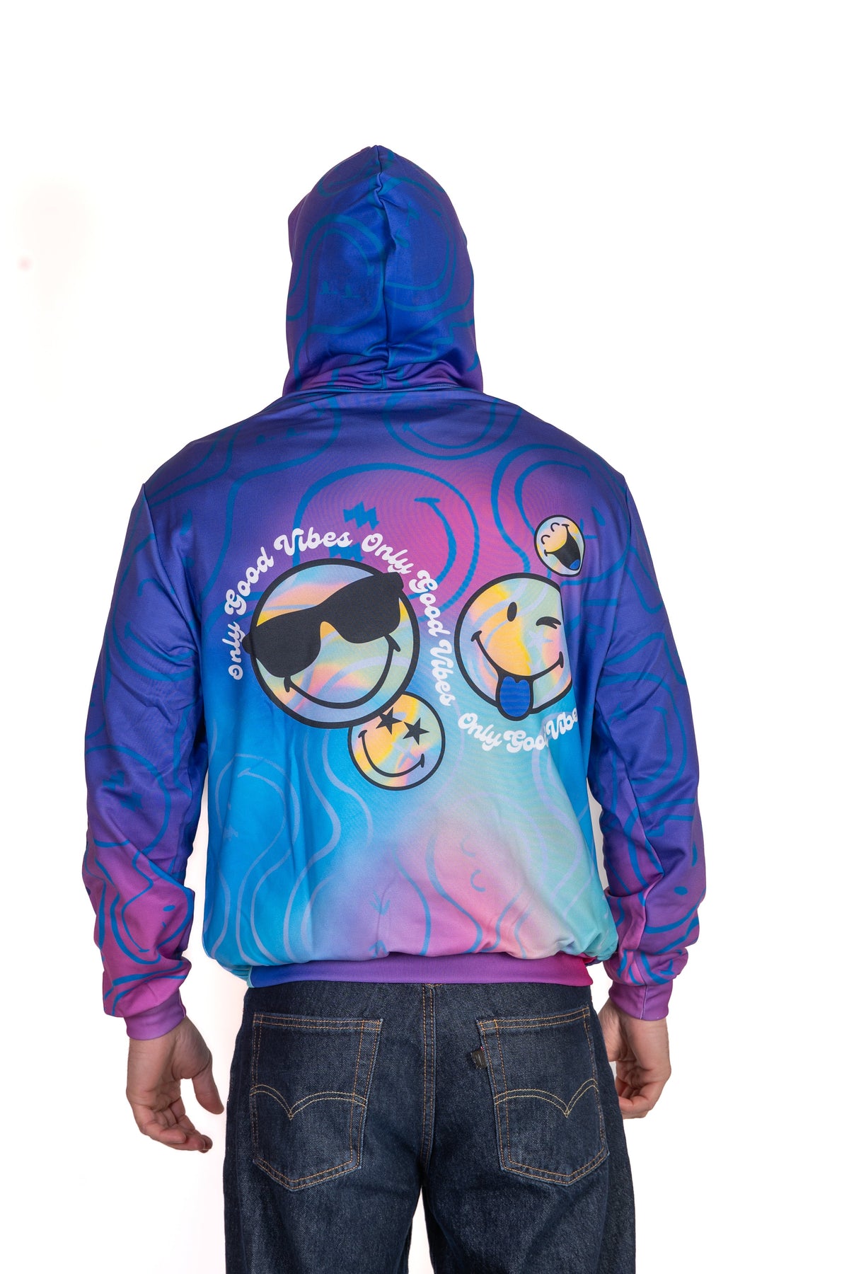 OTSO Hoodie - S.W.Smiley Vibes – Produktansicht 17