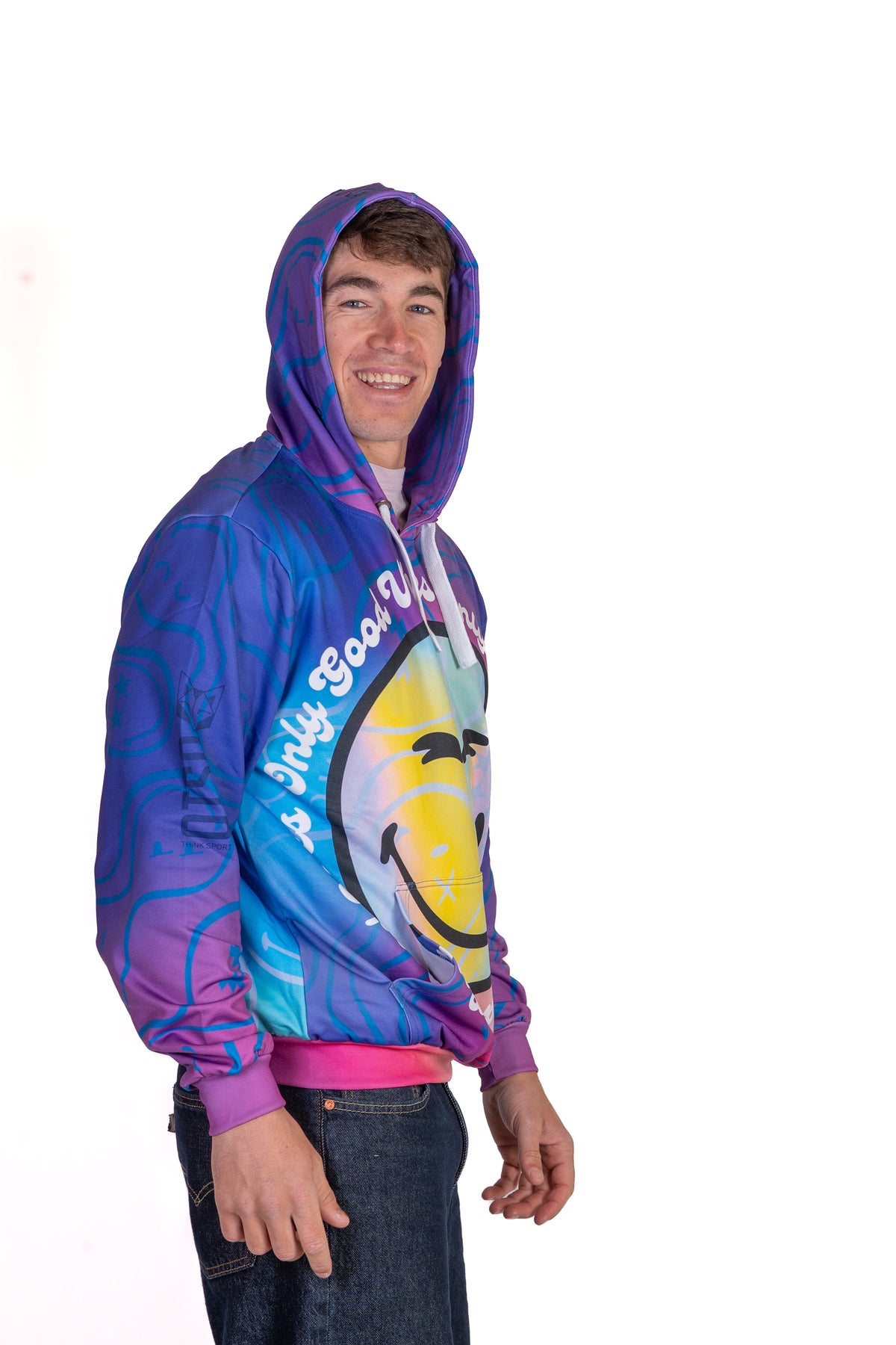 OTSO Hoodie - S.W.Smiley Vibes – Produktansicht 16