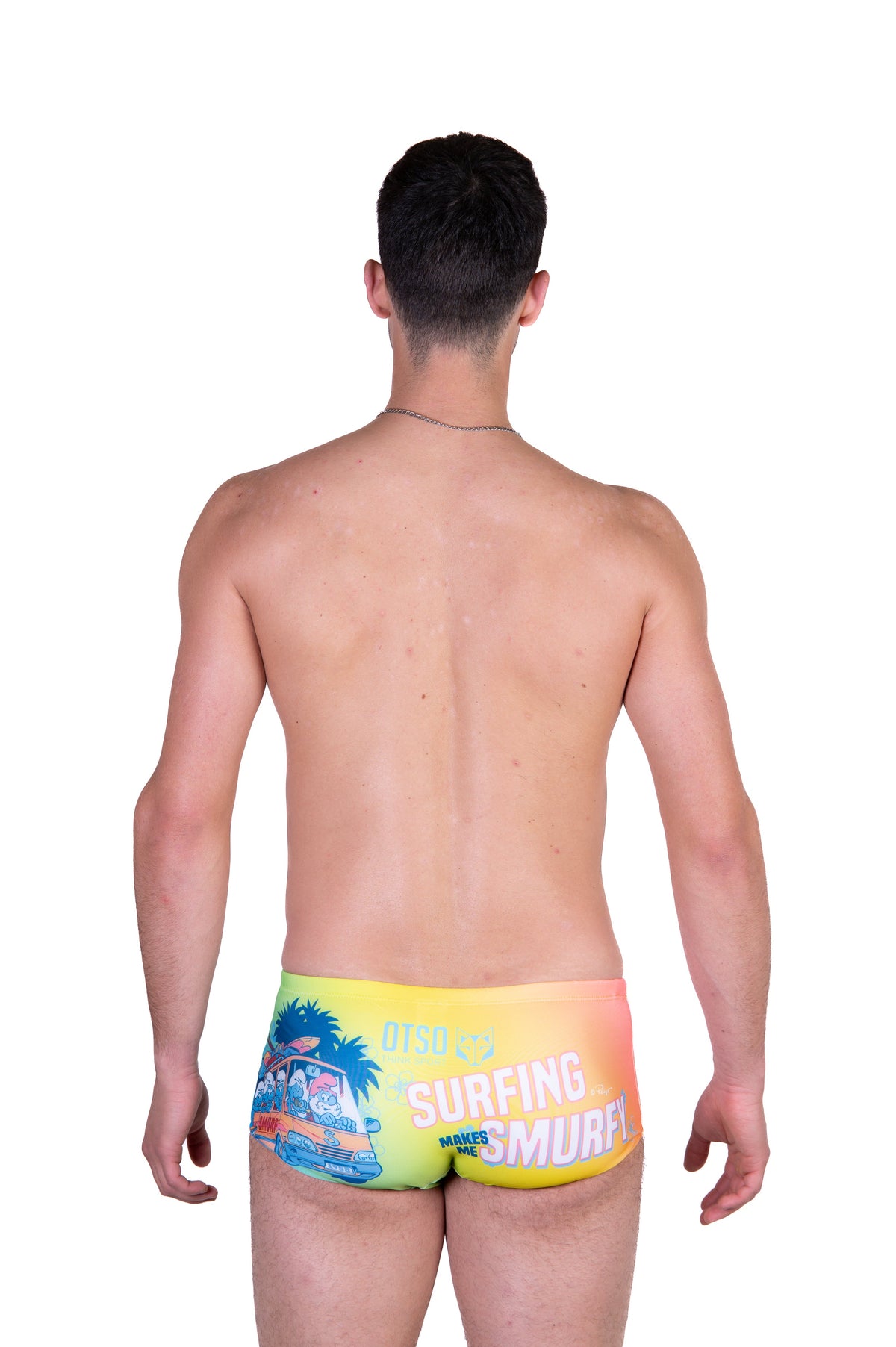 OTSO Herren Badehose Trunk - Smurf Smurfing – Produktansicht 9