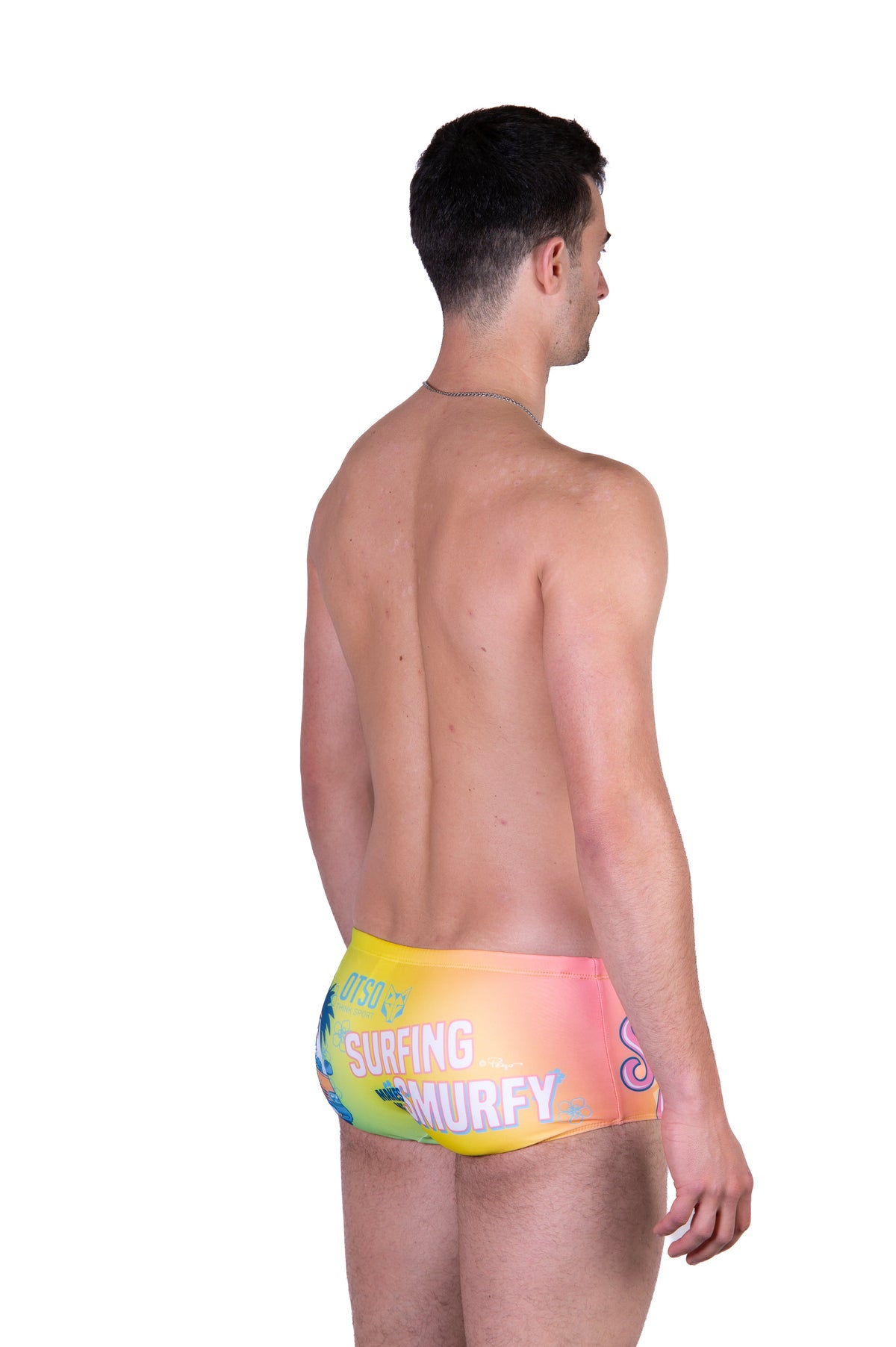 OTSO Herren Badehose Trunk - Smurf Smurfing – Produktansicht 7