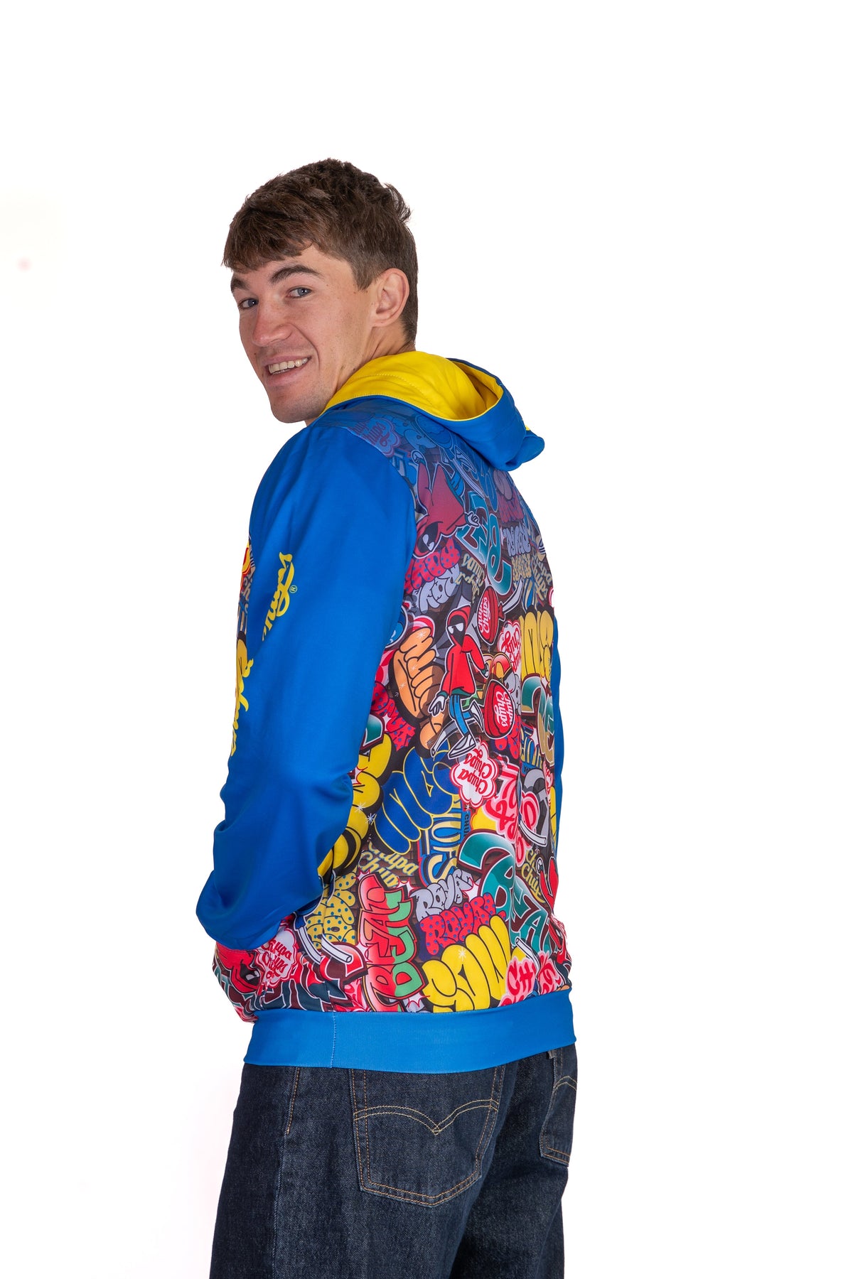 OTSO Hoodie - Chupa Chups Graffiti – Produktansicht 6