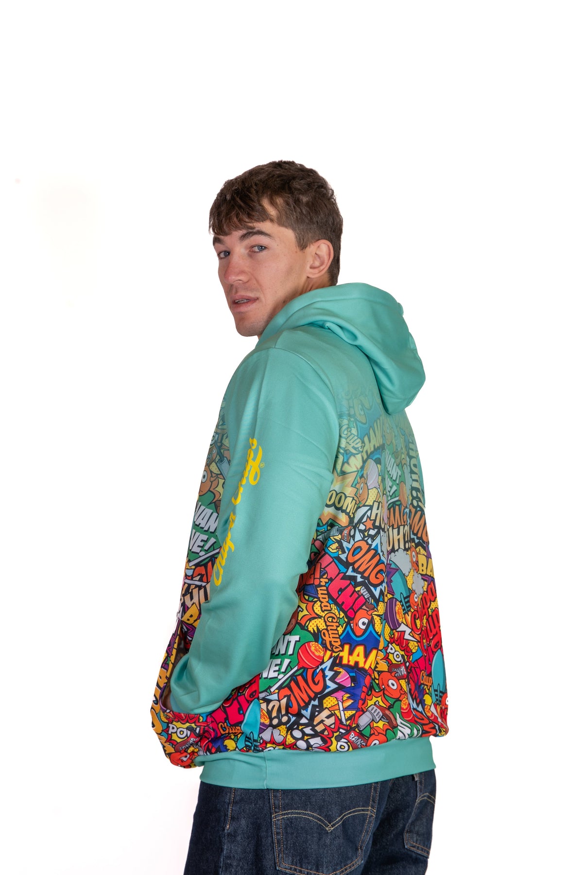 OTSO Hoodie - Chupa Chups Comic – Produktansicht 6
