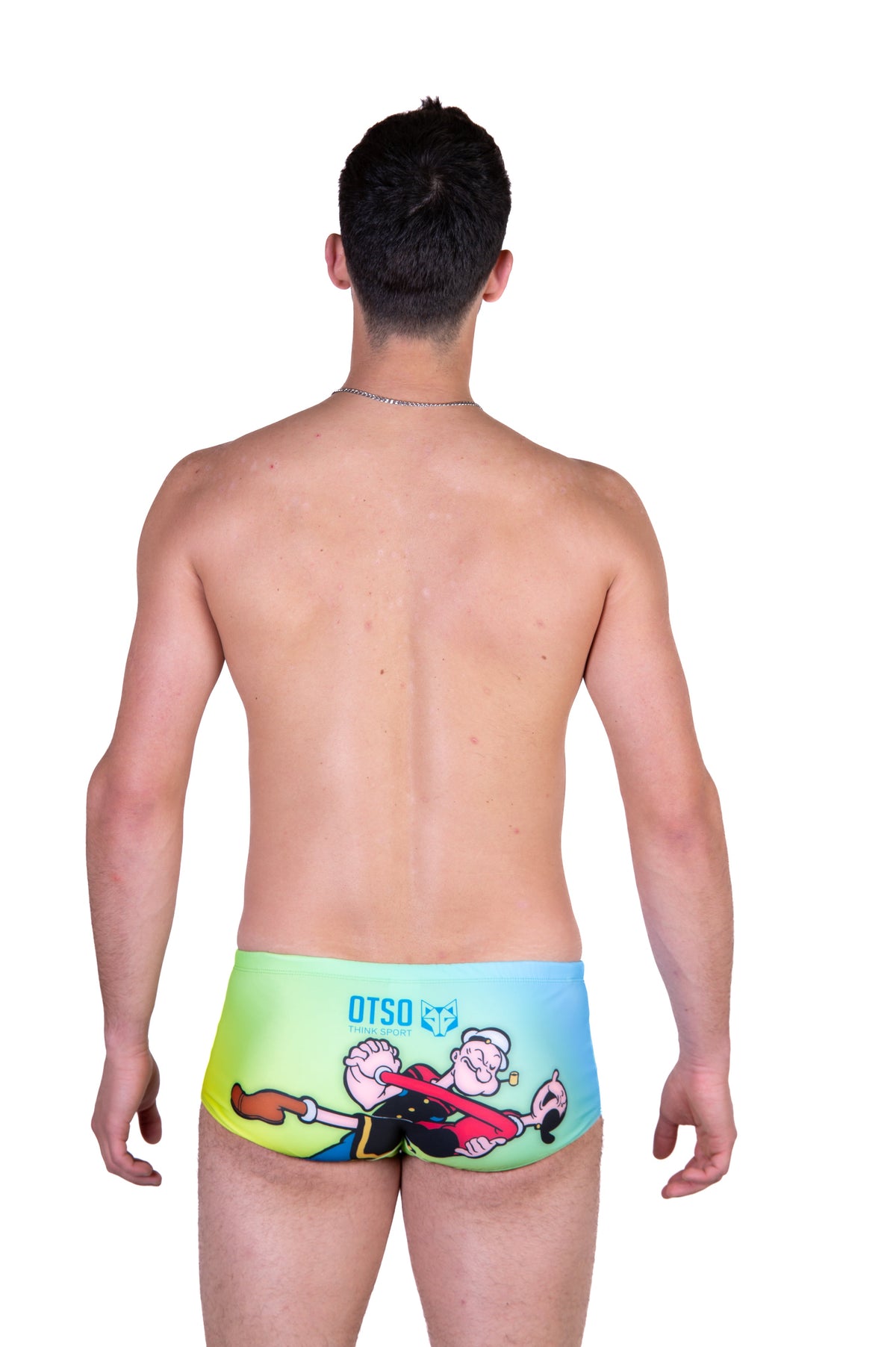 OTSO Herren Badehose Trunk - Popeye & Olive – Produktansicht 8
