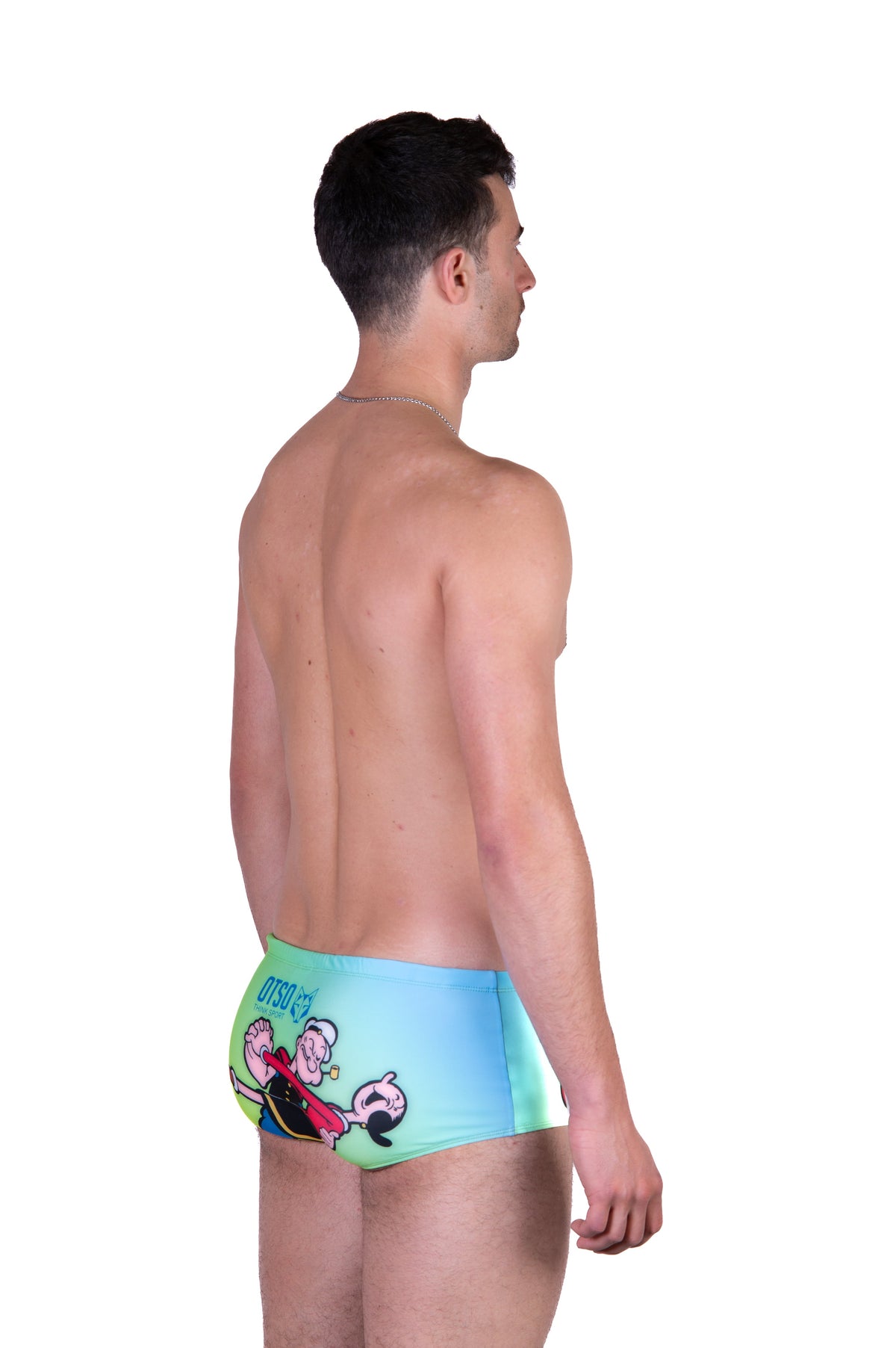 OTSO Herren Badehose Trunk - Popeye & Olive – Produktansicht 6