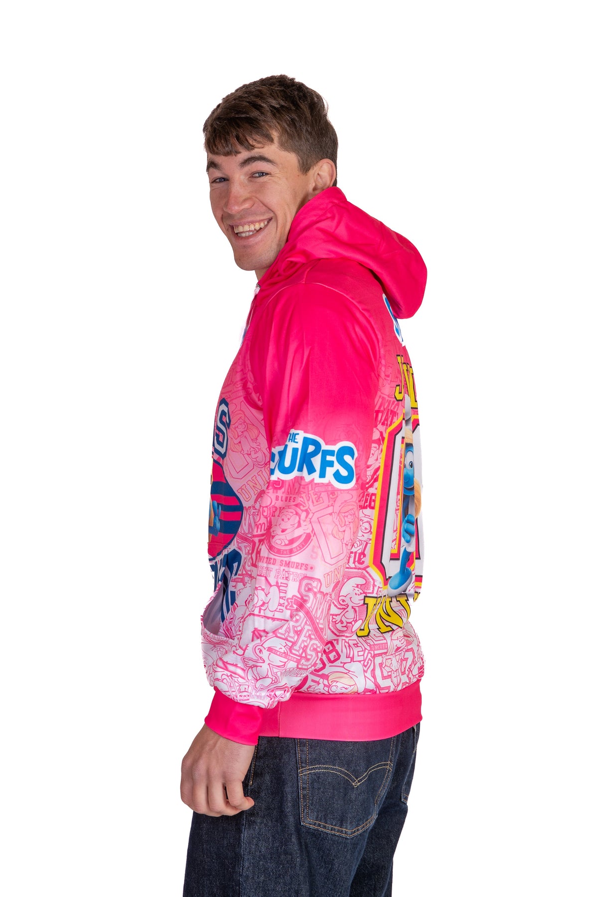 OTSO Hoodie - Smurfs Hugs – Produktansicht 15