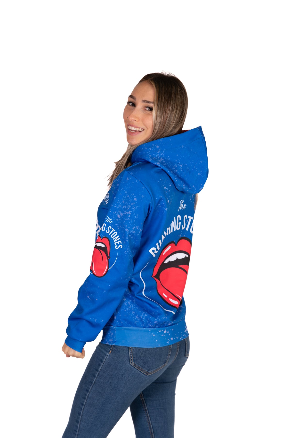 OTSO Hoodie - Running Stones Blue – Produktansicht 16