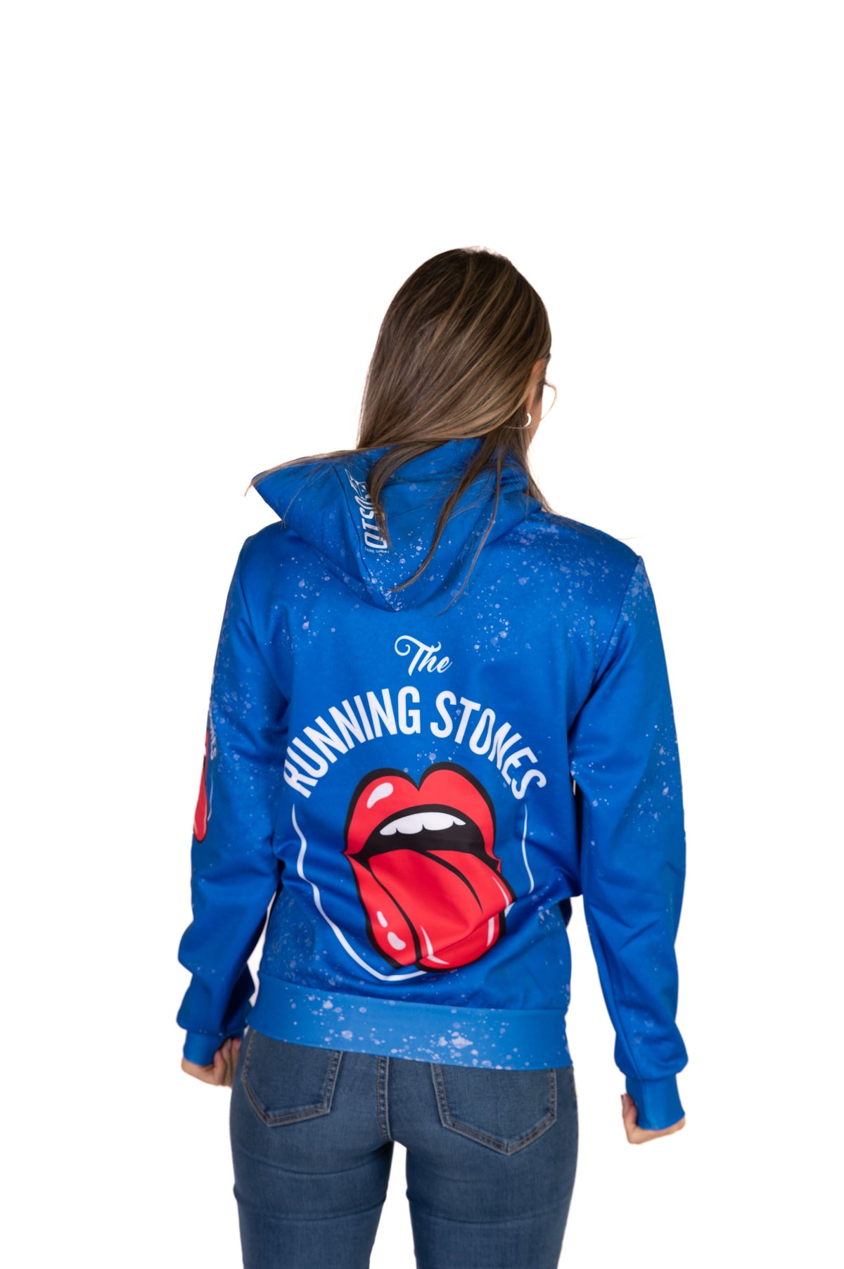 OTSO Hoodie - Running Stones Blue – Produktansicht 18