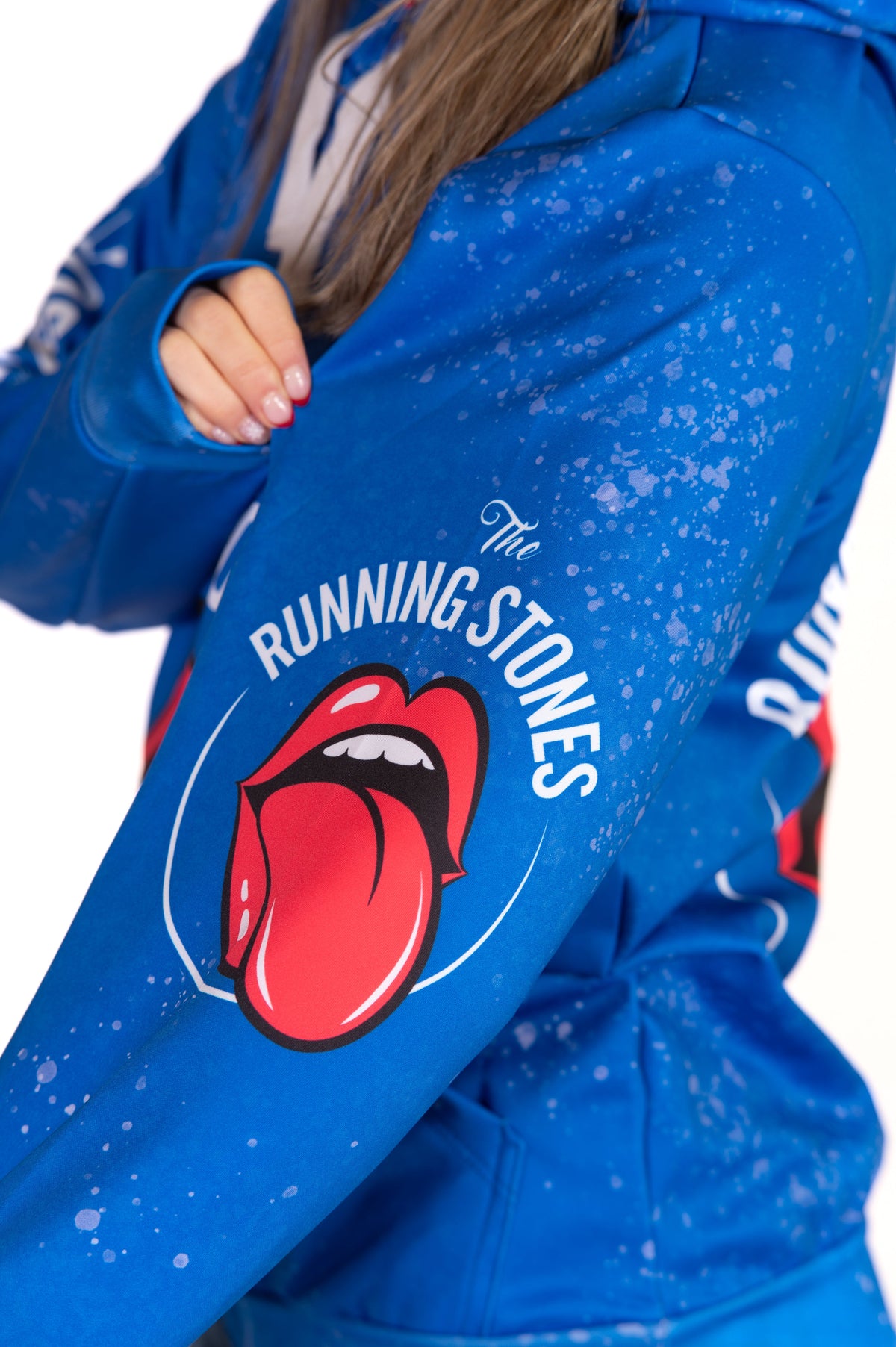 OTSO Hoodie - Running Stones Blue – Produktansicht 21