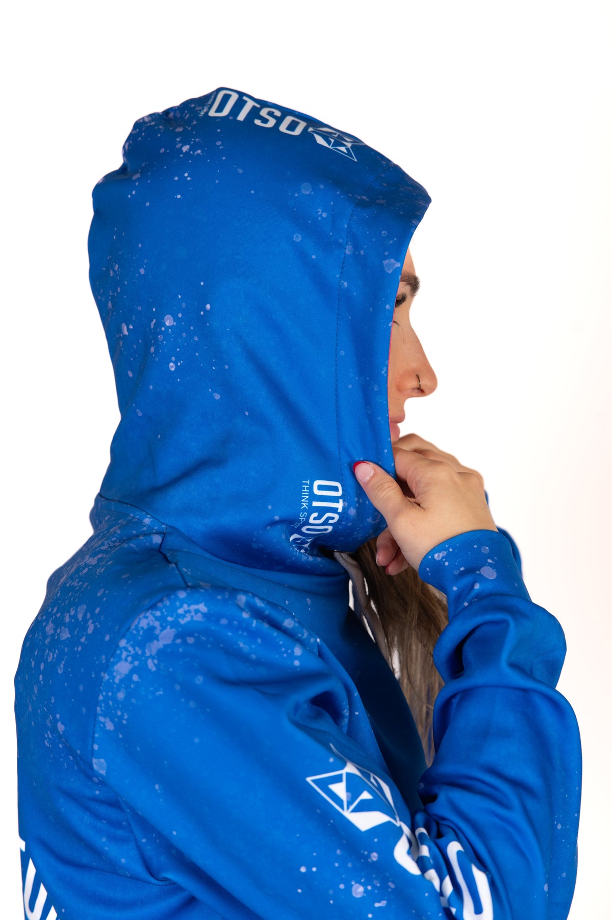 OTSO Hoodie - Running Stones Blue – Produktansicht 20