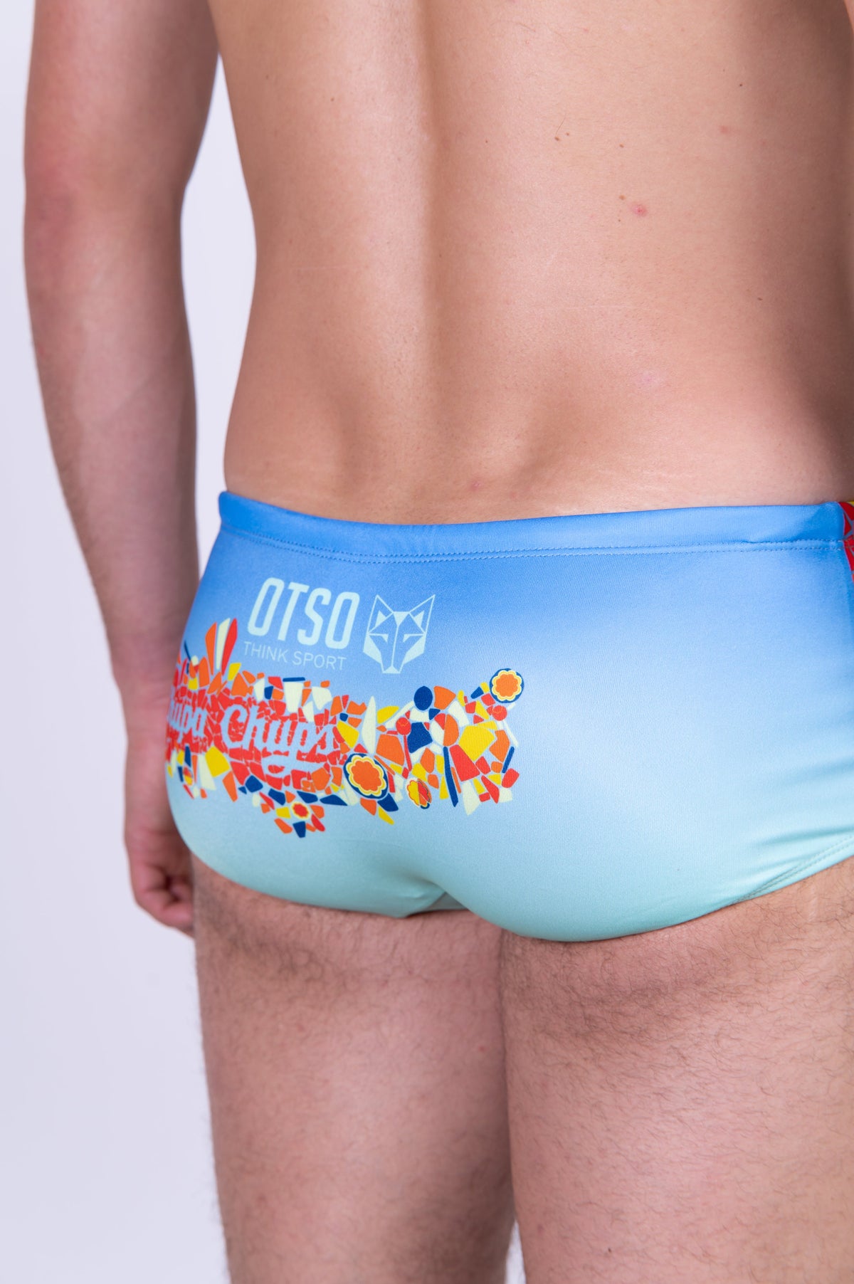 OTSO Herren Badehose Trunk - Chupa Chups Gaudi – Produktansicht 12