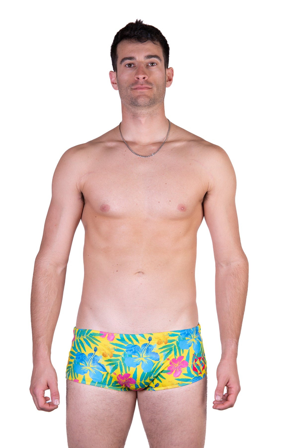 OTSO Herren Badehose Trunk - Floral – Produktansicht 4